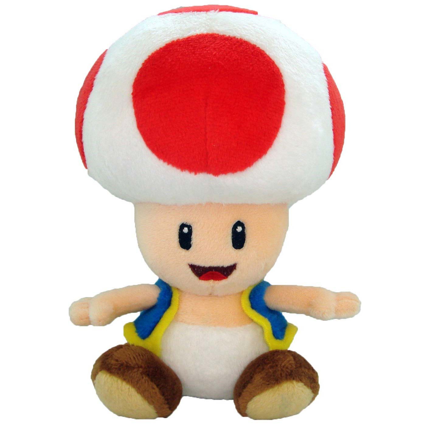 Super Mario Bros. Toad 7in Plush Doll Toy