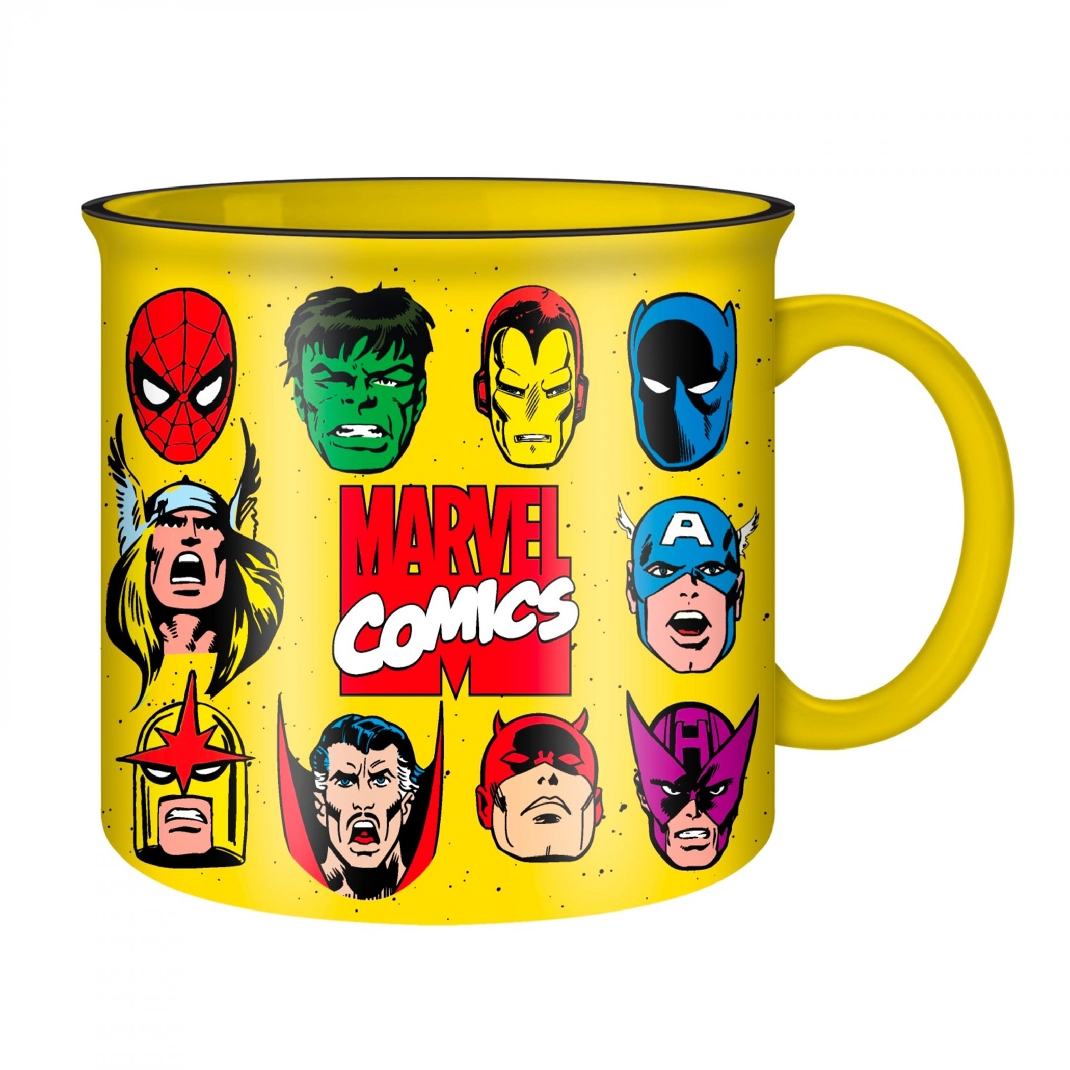 Marvel Comics Heroes and Villains 20oz Ceramic Camper Mug