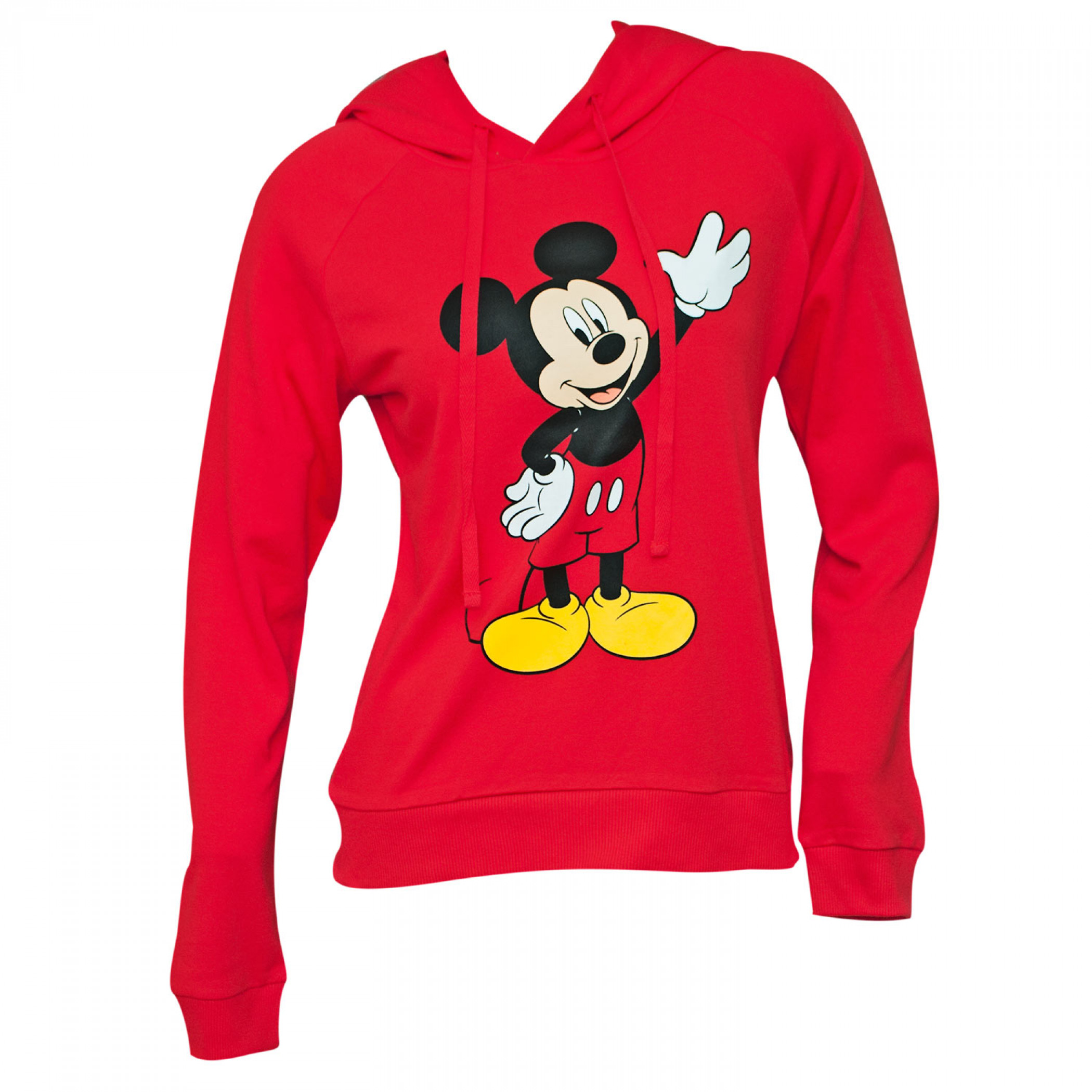 Mickey Mouse Women's Red Hoodie