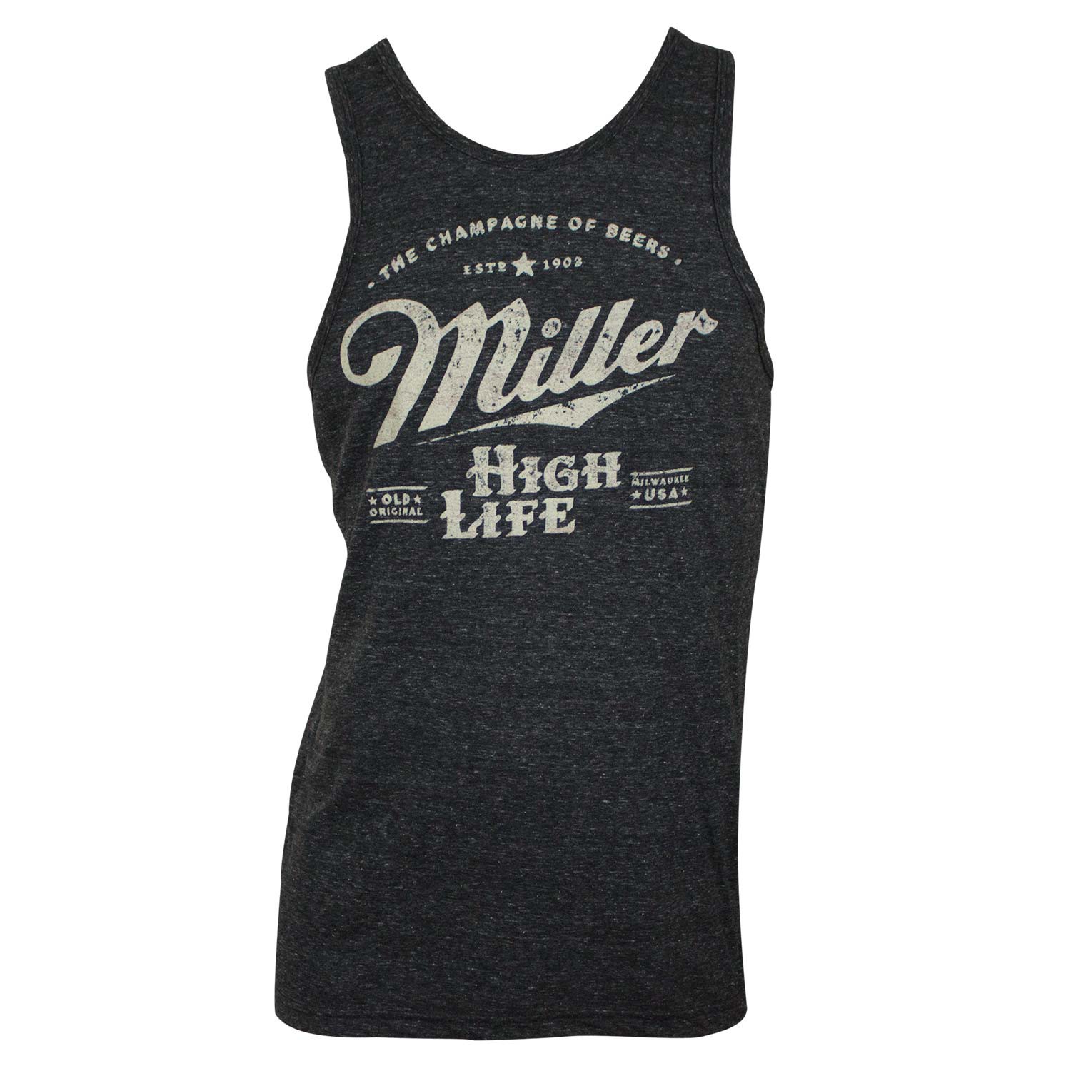Miller High Life Distressed Logo Tank Top