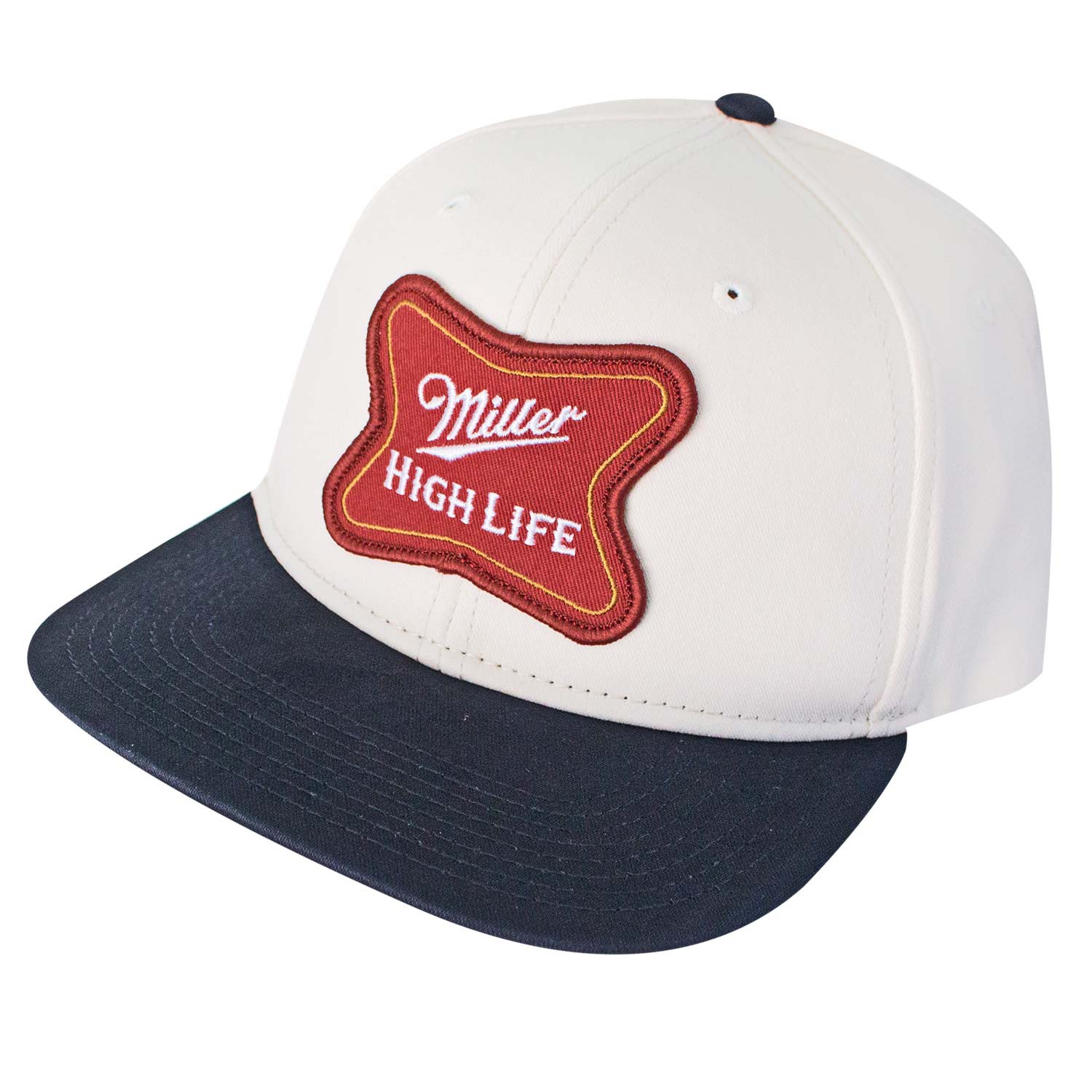 Men Unisex Adjustable Miller-Brewing-Company-High-Life-Beer-Gray-Camouflage-Baseball Cap Cartoons Flat Hats