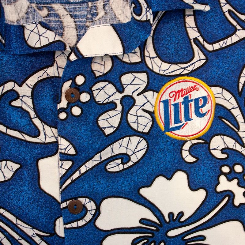 Miller Lite Hawaiian Beer Logo Shirt