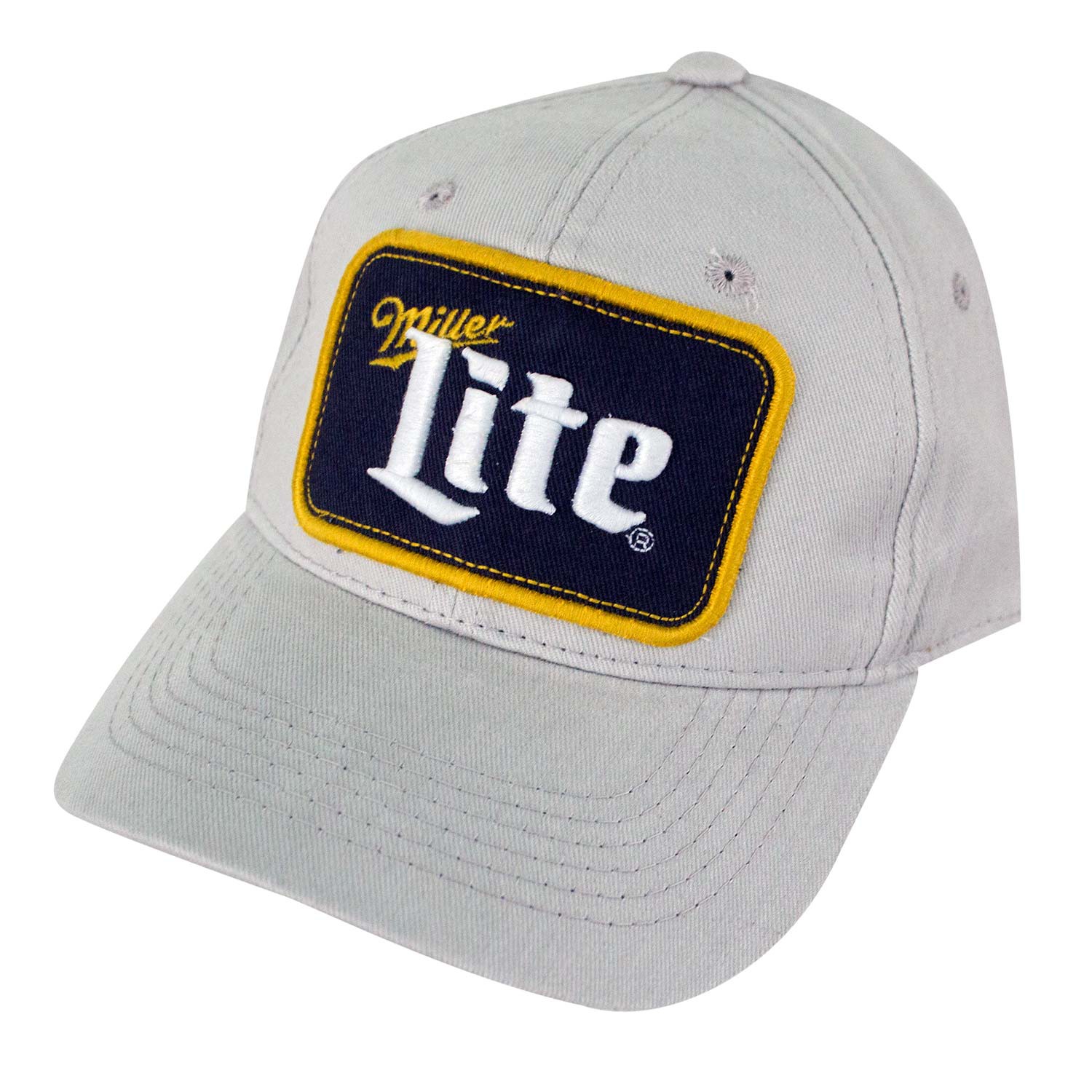 Miller Lite Patch Logo Snapback Hat