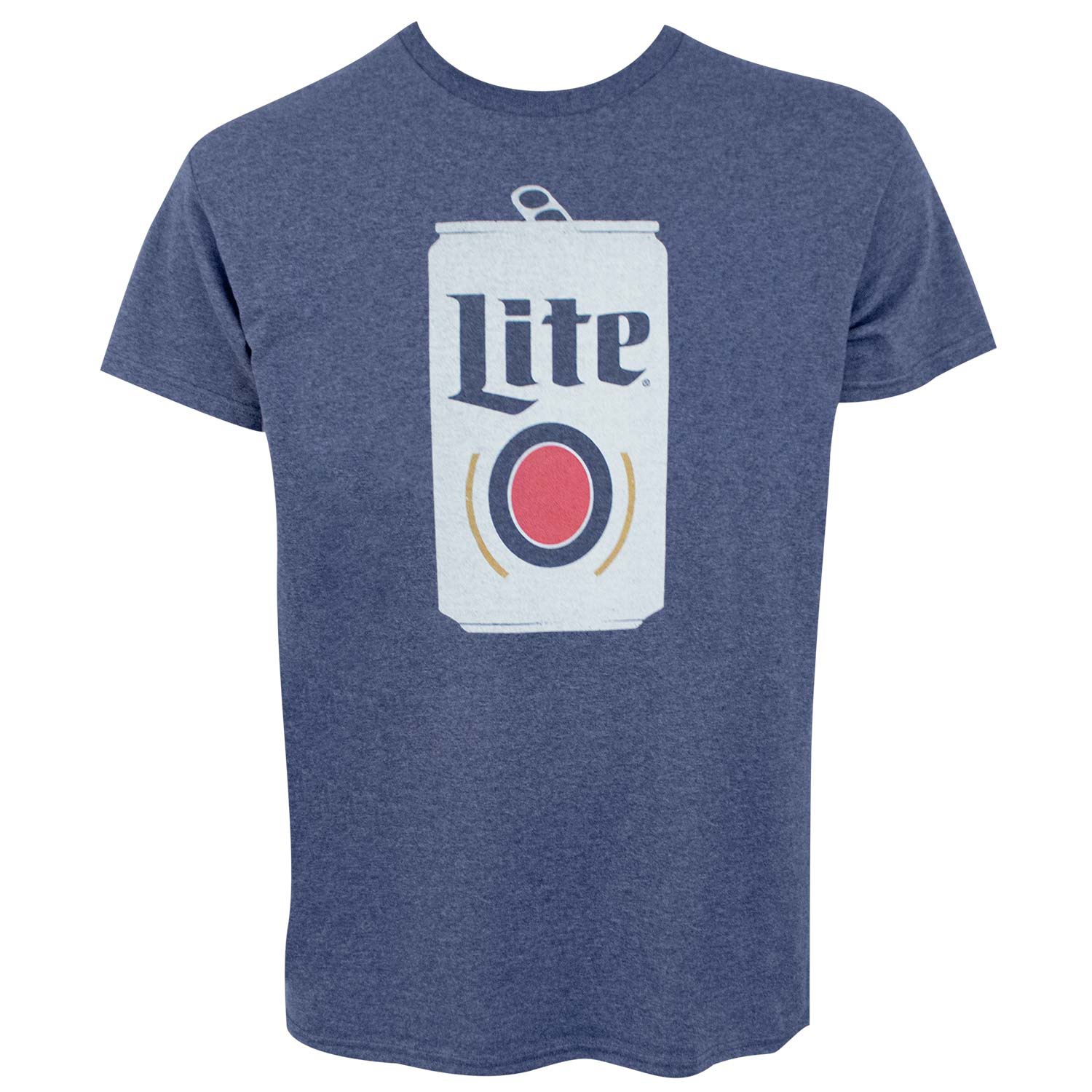 Miller Lite Can Men's Heather Blue T-Shirt