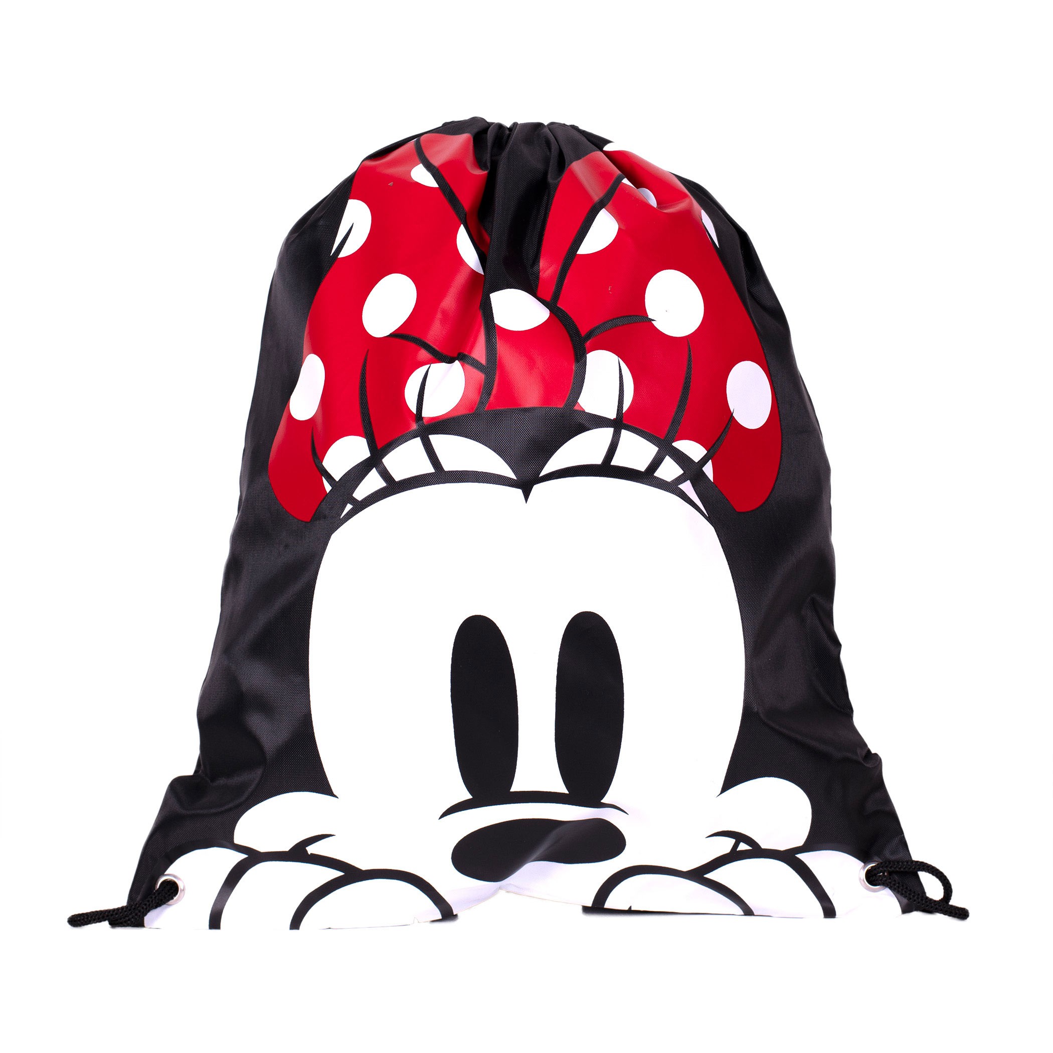 Minnie Mouse Face Drawstring Bag