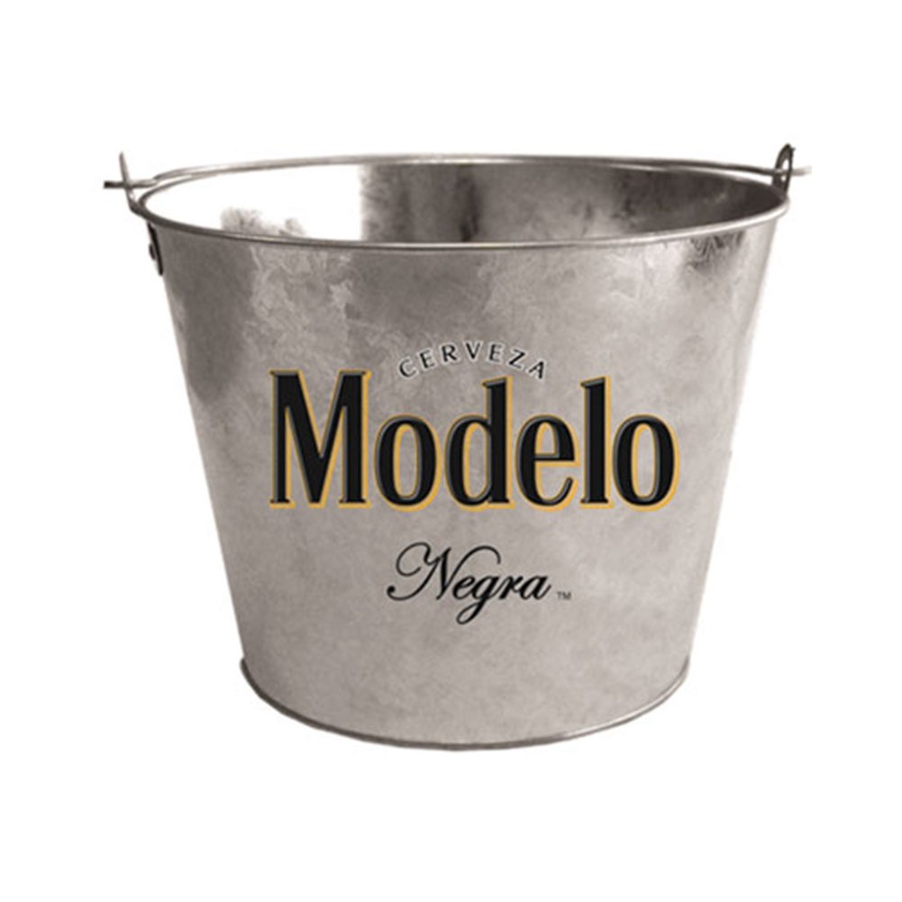 Modelo Negra Galvanized Bucket With Bottle Opener