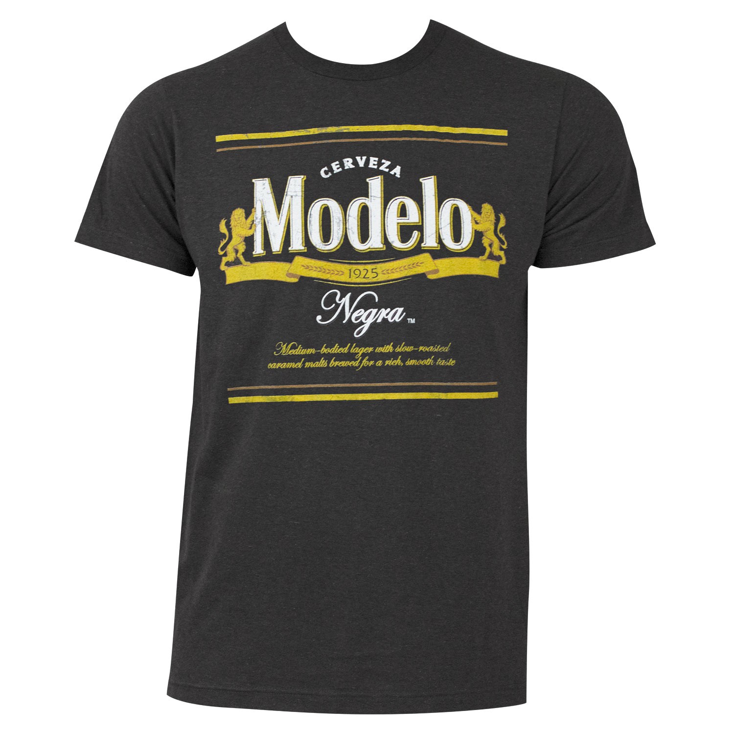 Modelo Negra Black Women's Beer Logo T-Shirt