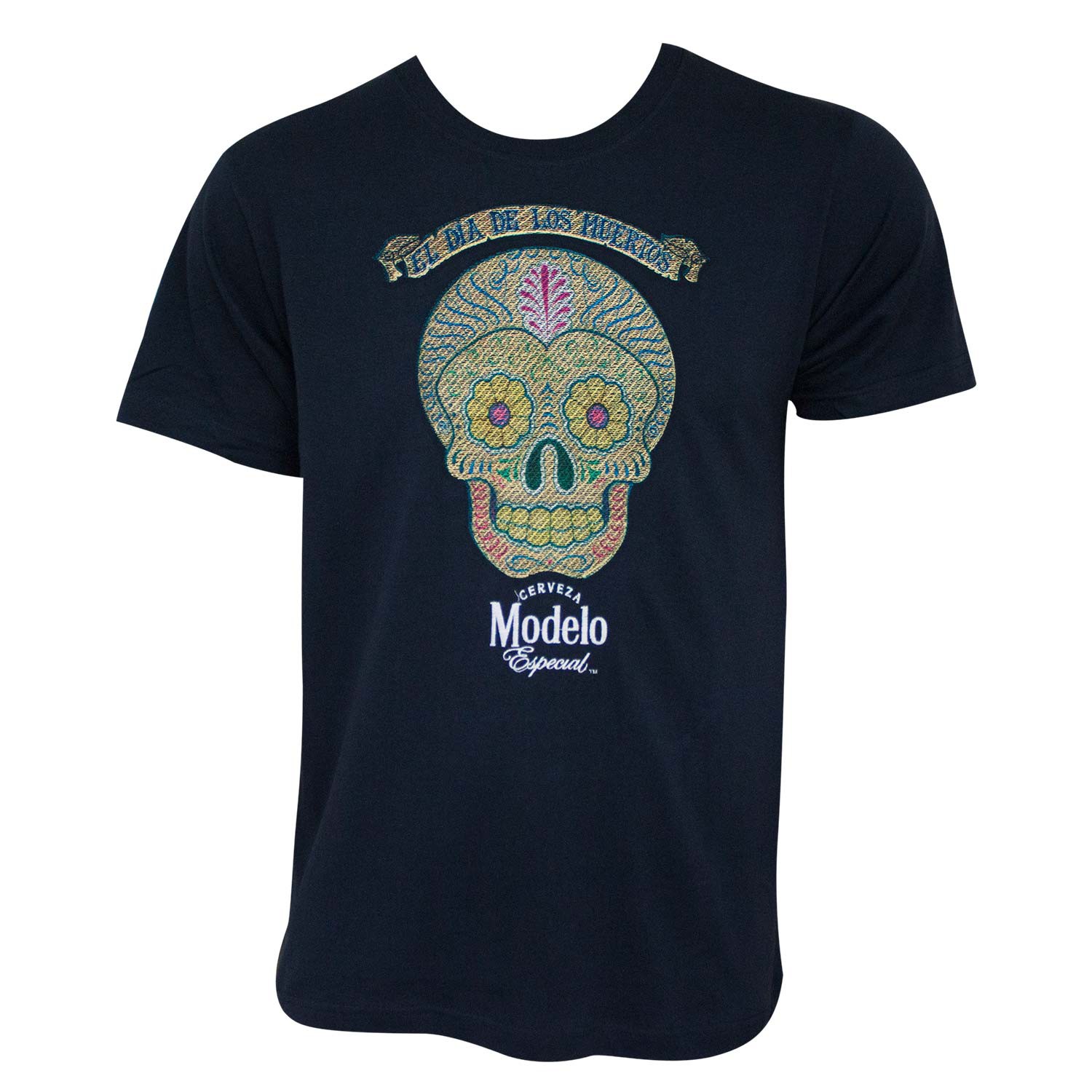Modelo Especial Embroidered Skull Logo Tee Shirt