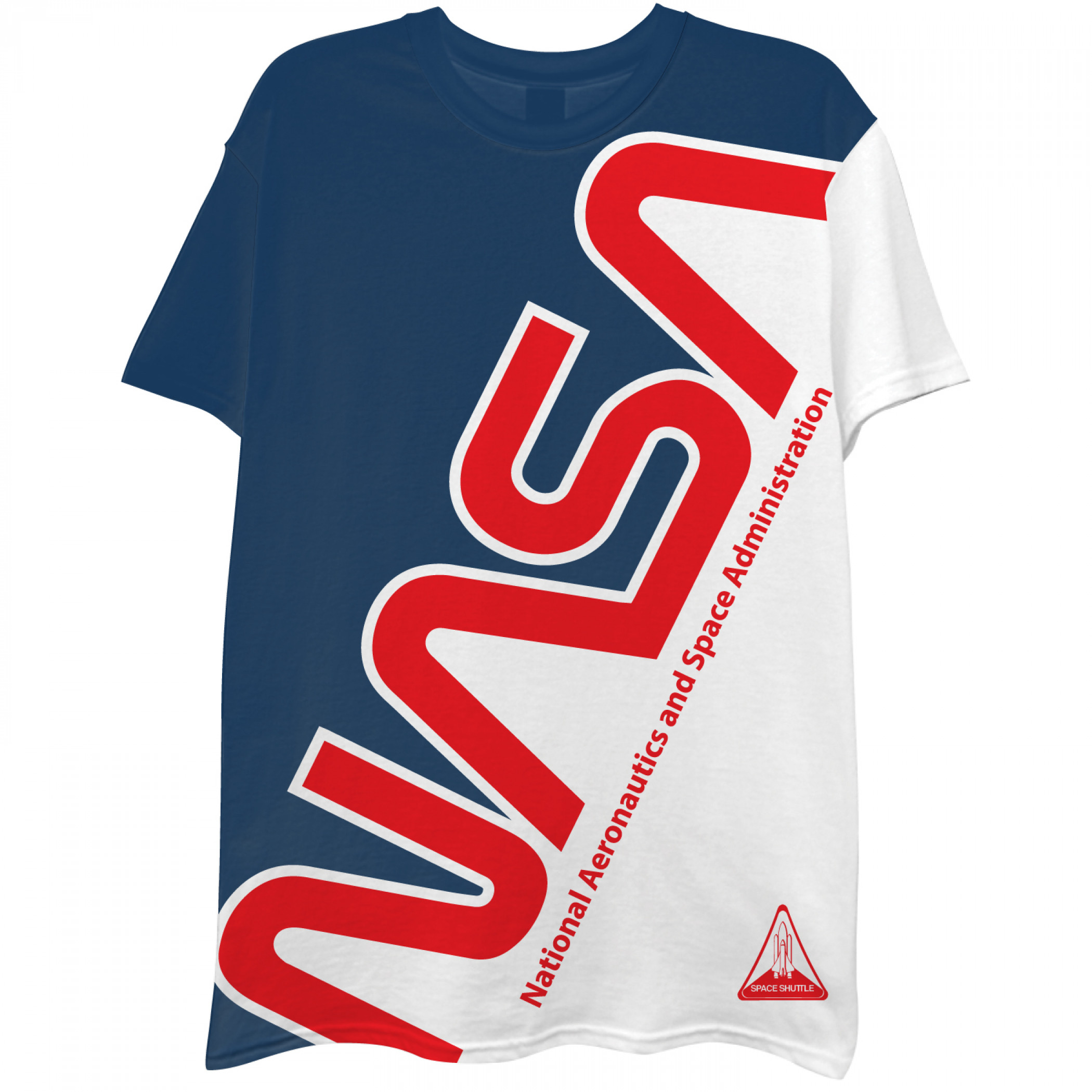 NASA Logo Split T-Shirt