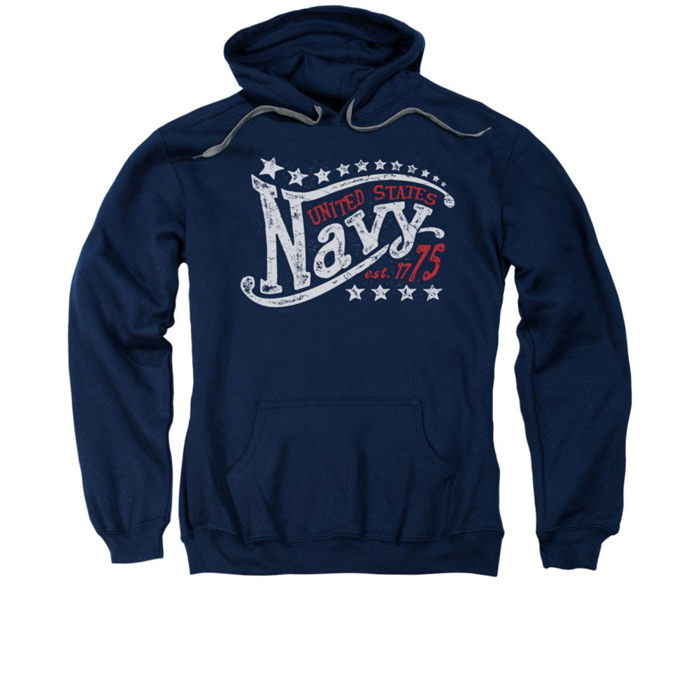 US Navy Stars Blue Pullover Hoodie