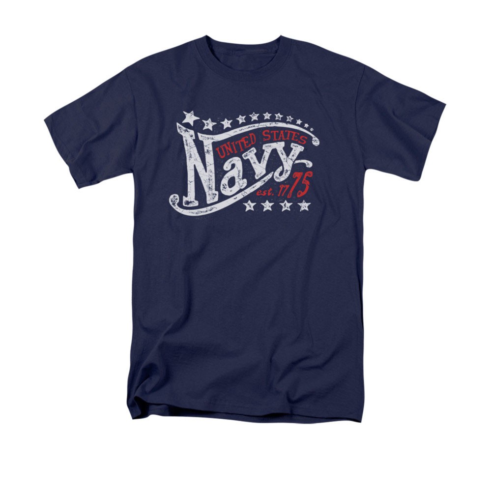 US Navy Stars 1775 Blue T-Shirt