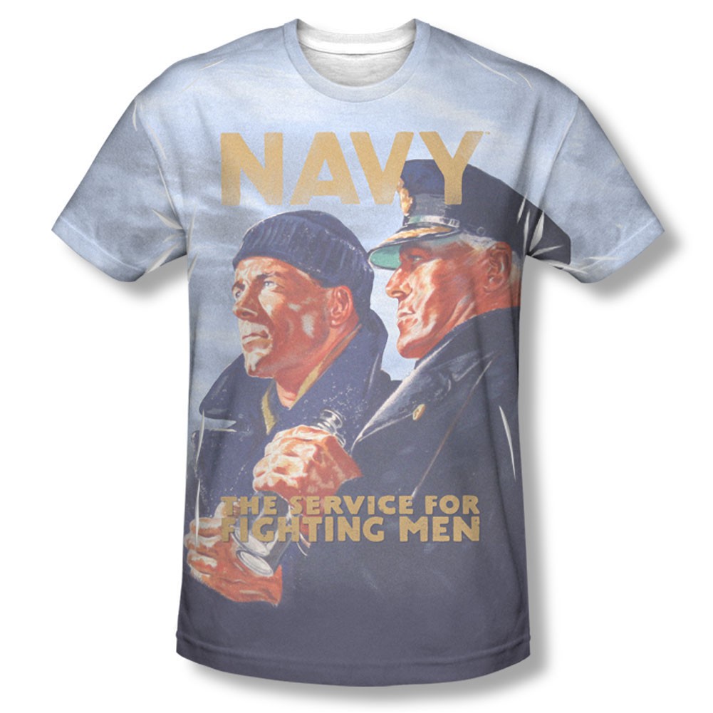 US Navy Vintage Long Gaze Sublimation T-Shirt