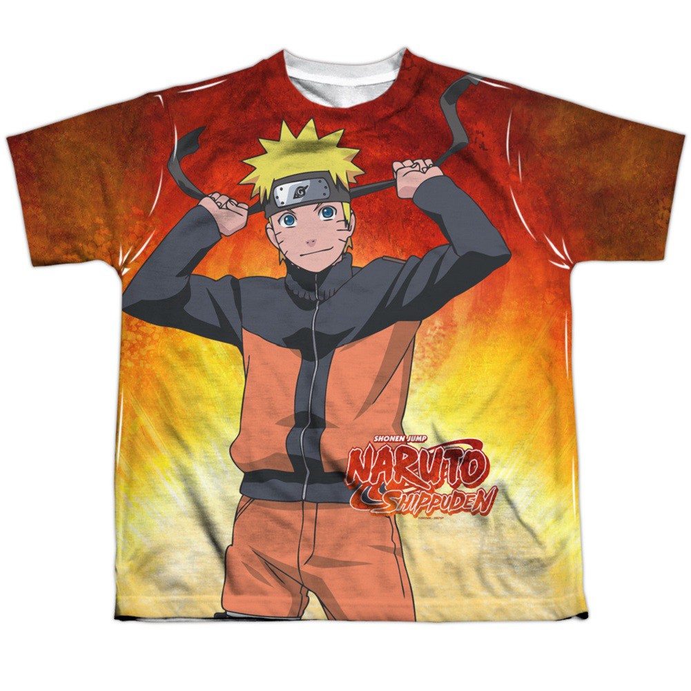 Naruto Big Print Youth Tshirt