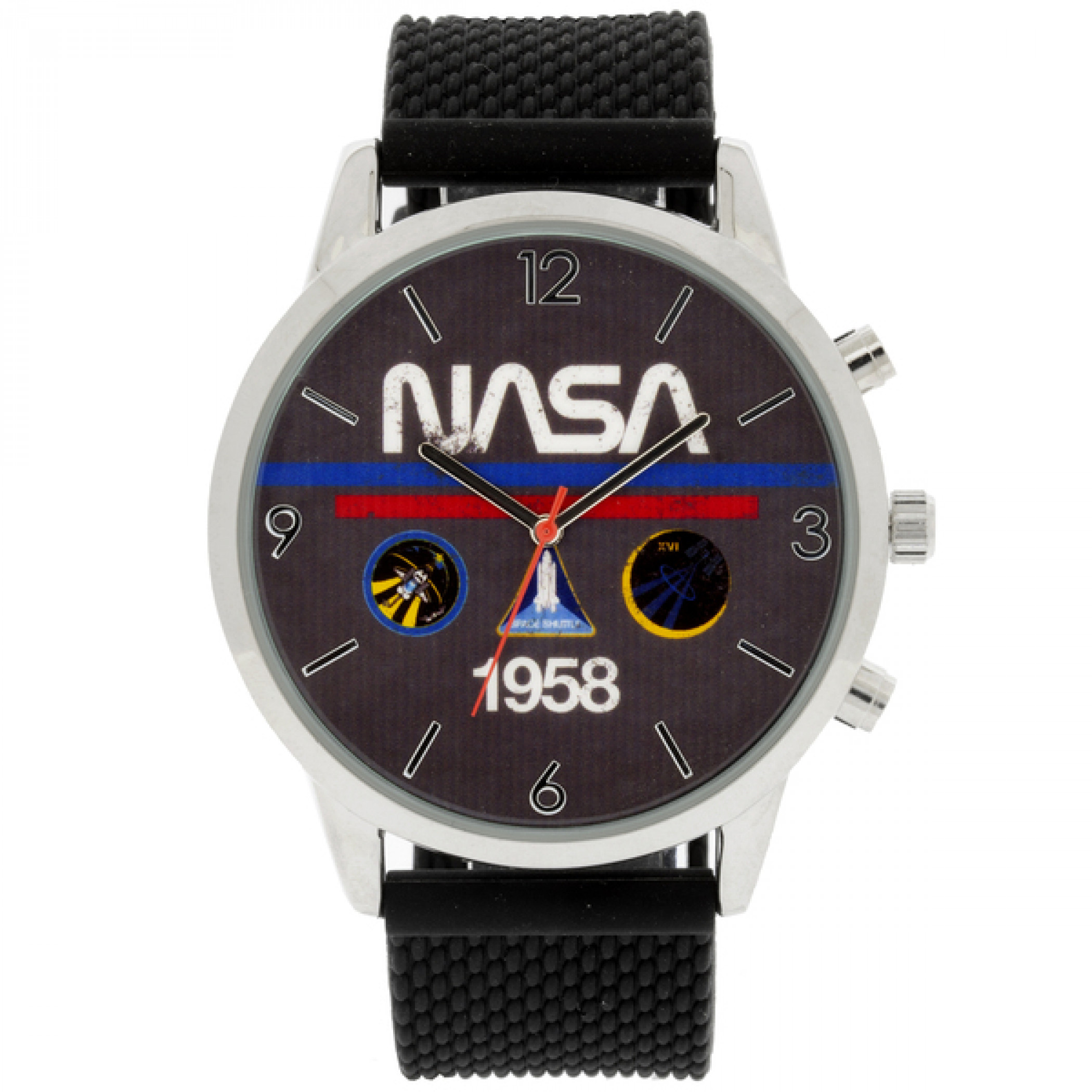 NASA 1958 Analog Watch with Silicone Band