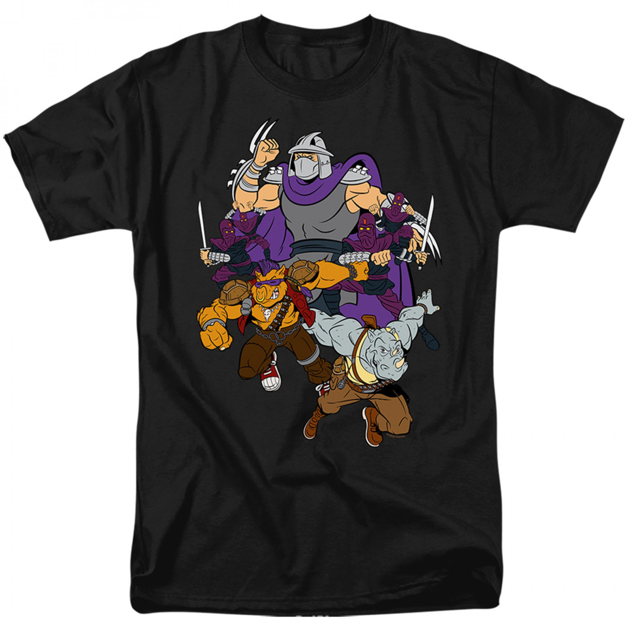Teenage Mutant Ninja Turtles Shredder and Foot Clan T-Shirt