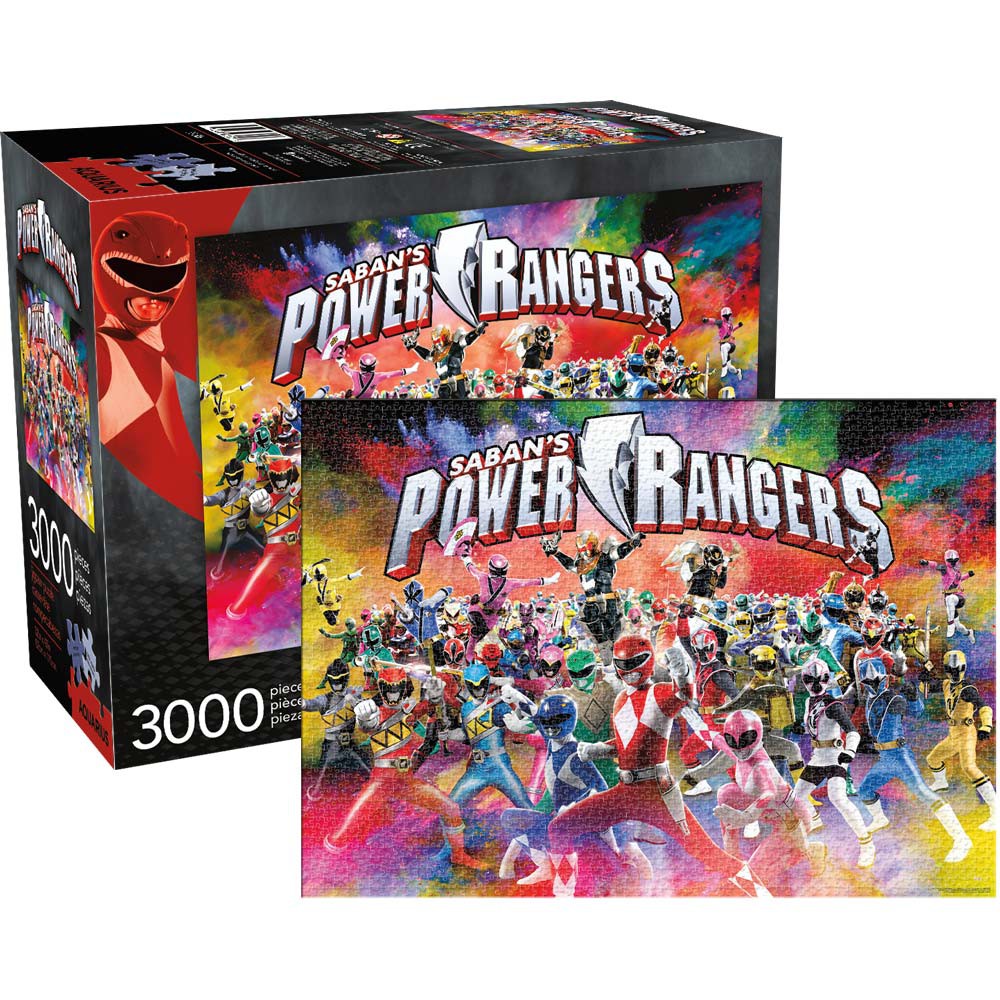 Power Rangers 3000pc Jigsaw Puzzle
