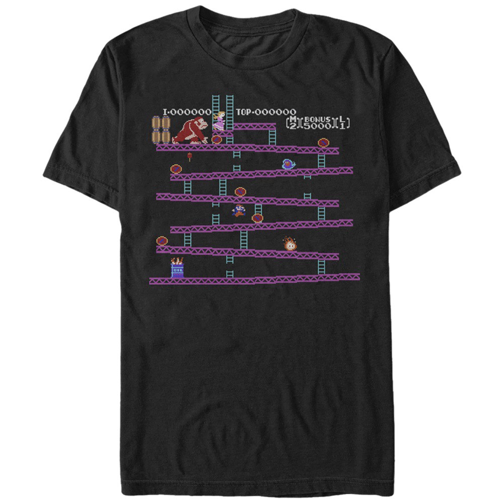 Donkey Kong Classic Game Tshirt