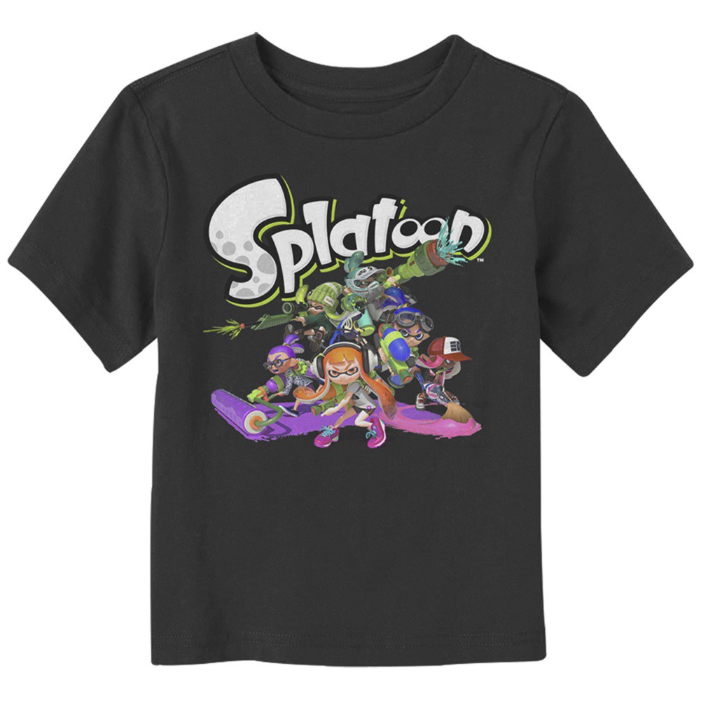 Splatoon Cast Toddlers Tshirt