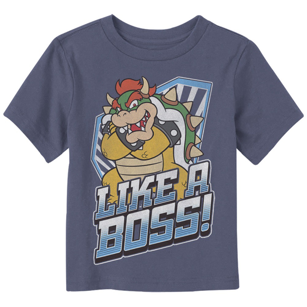 Mario Bowser Boss Toddlers Tshirt