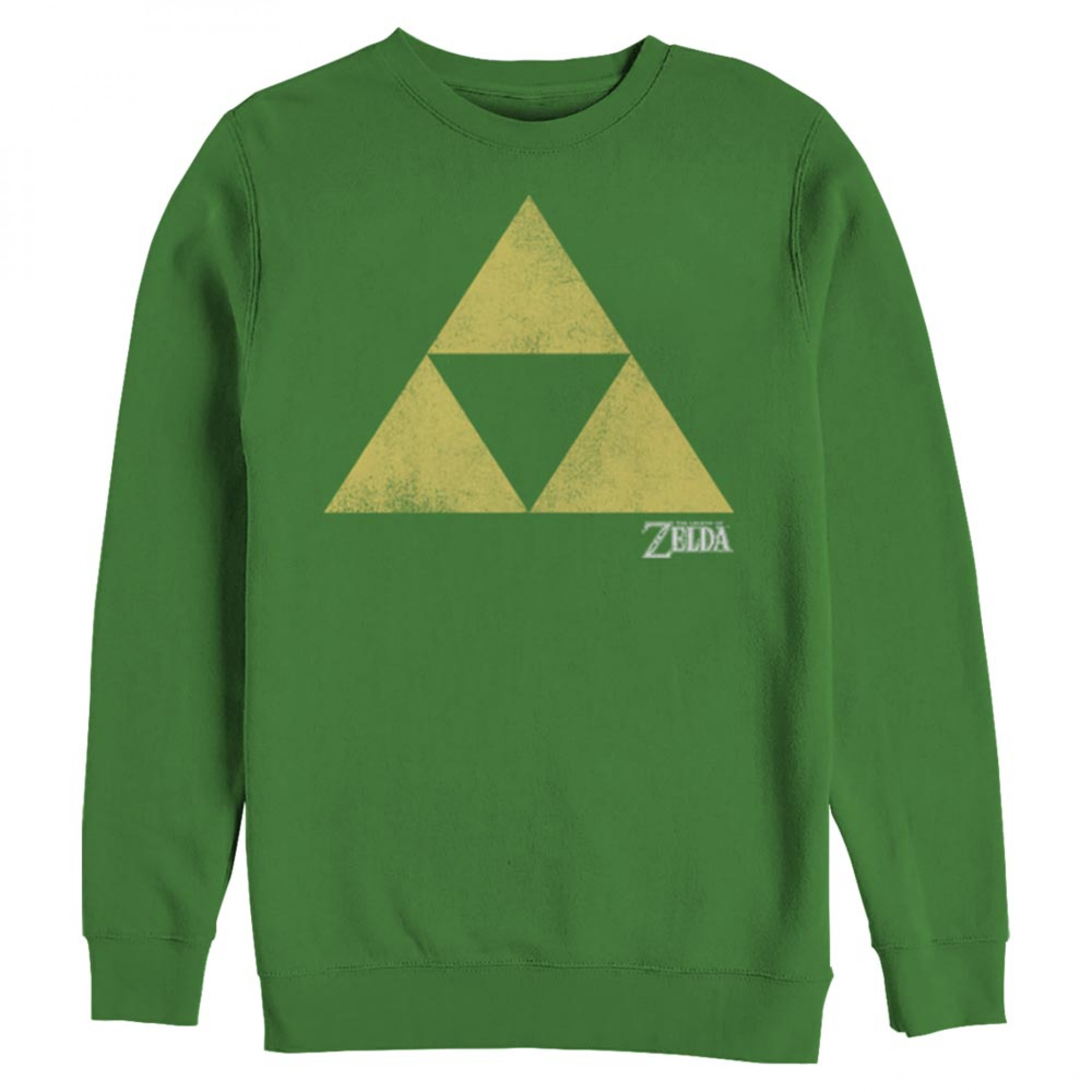 Legend of Zelda Triforce Green Colorway Sweatshirt