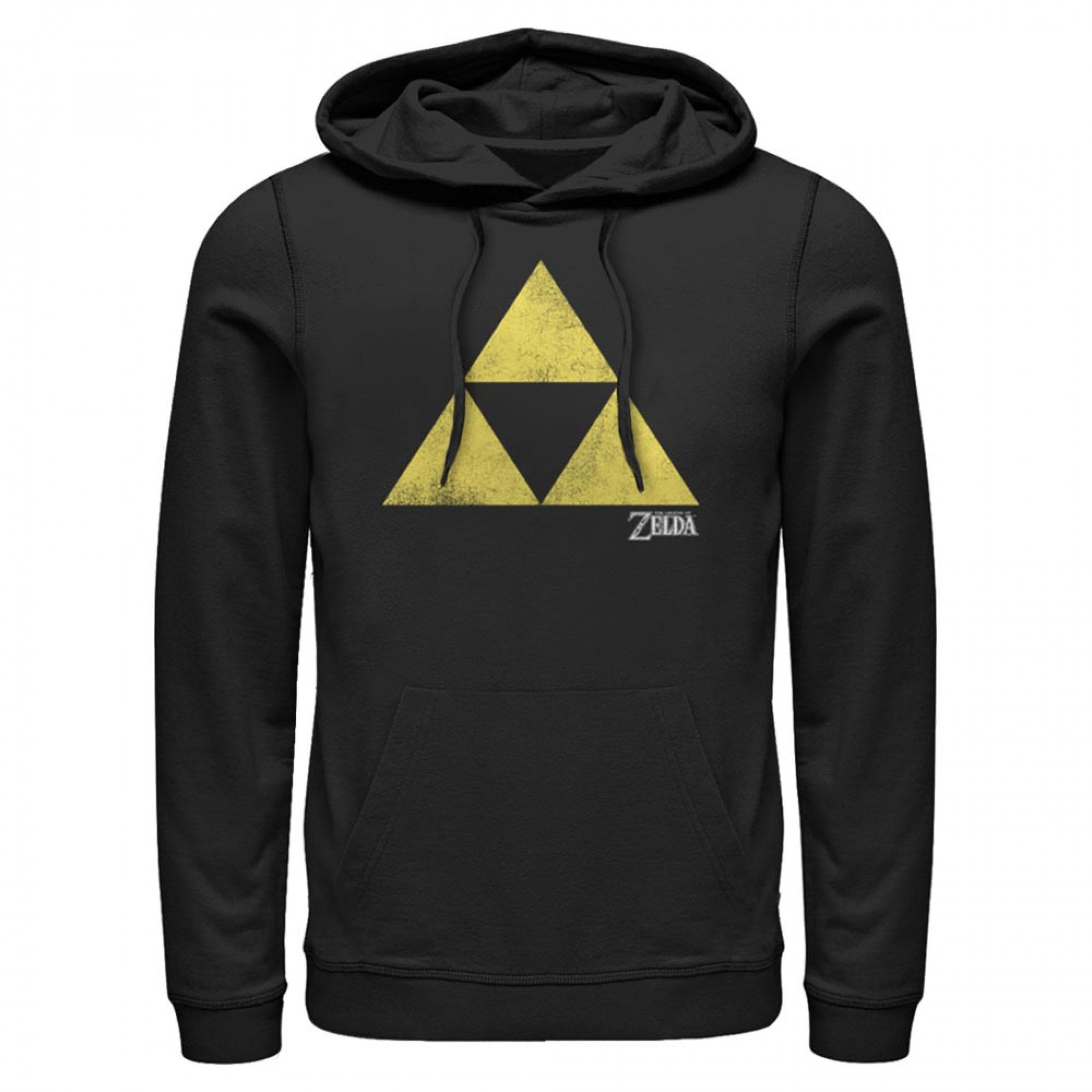 The Legend of Zelda Distressed Triforce Pullover Hoodie