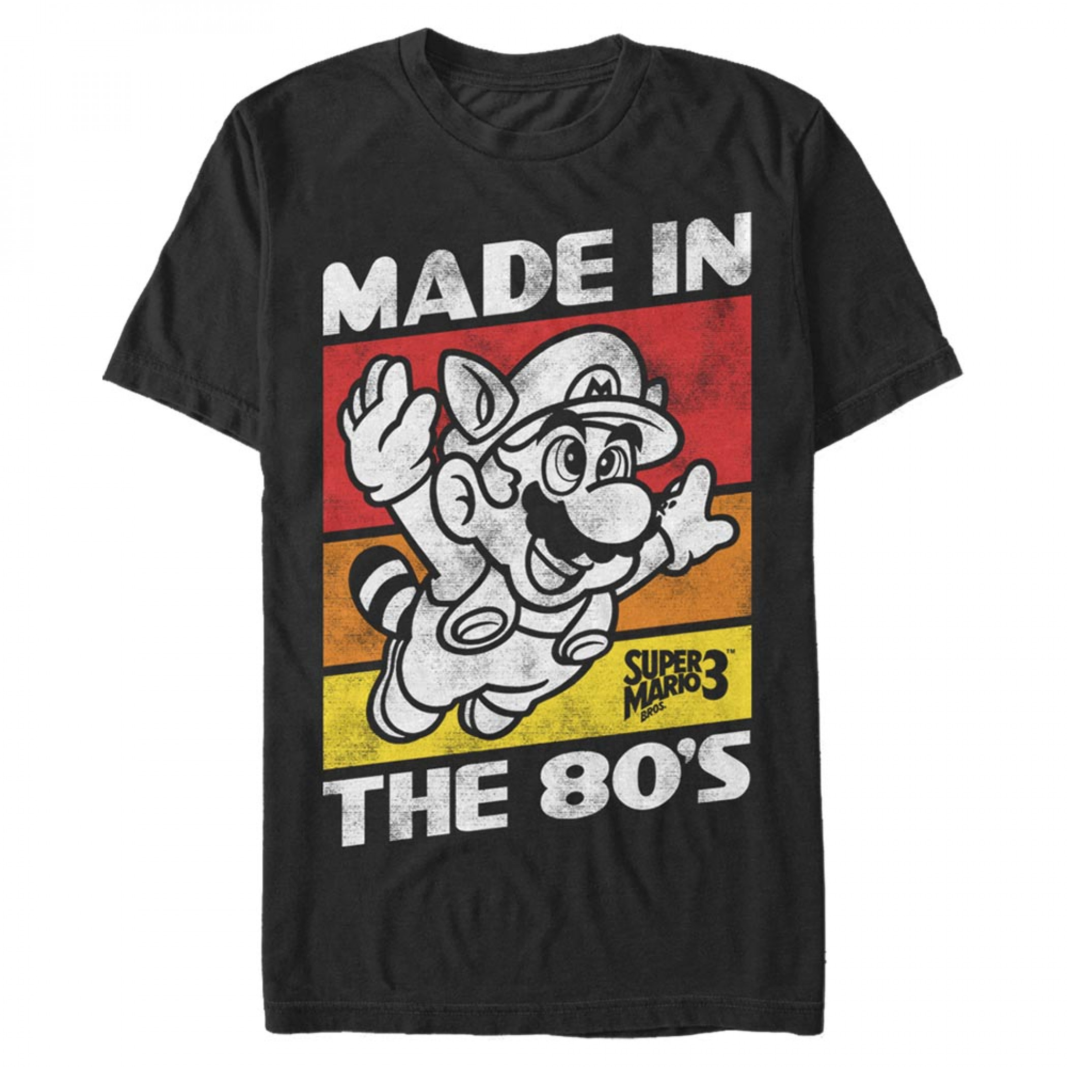 Nintendo Super Mario Flying Made in the 80's T-Shirt
