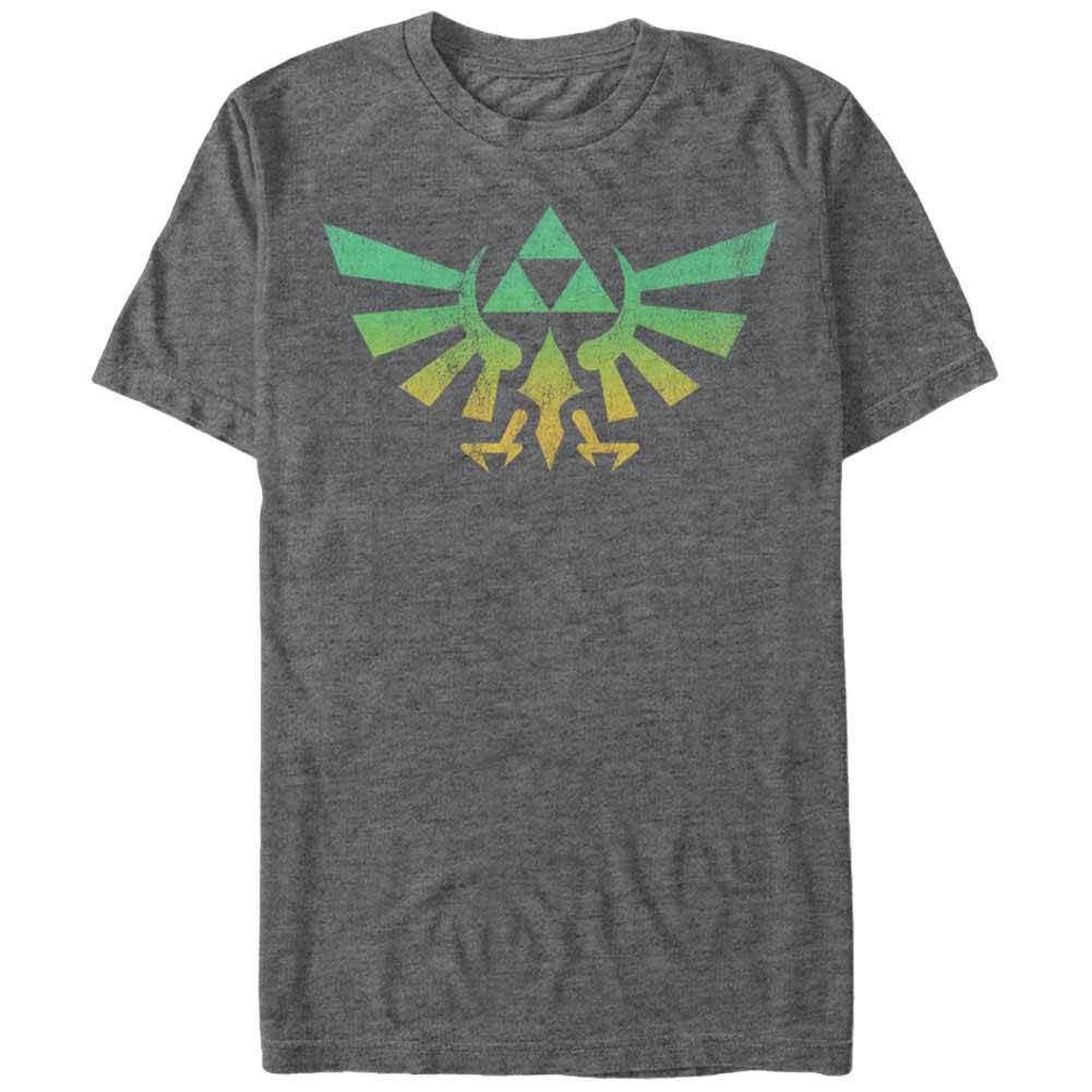 Nintendo Legend of Zelda Zelda Cresty Gray T-Shirt