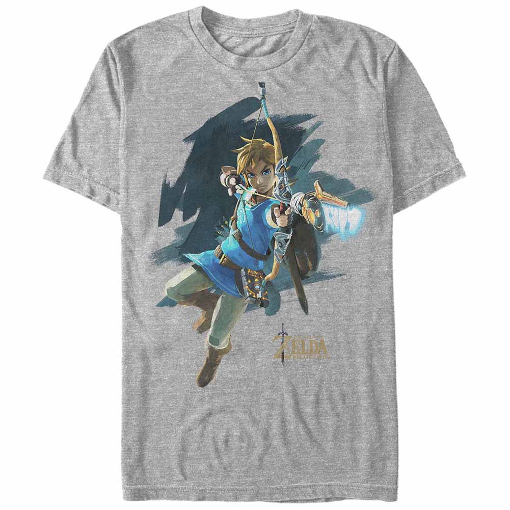 Nintendo Legend of Zelda Jump Start Gray T-Shirt
