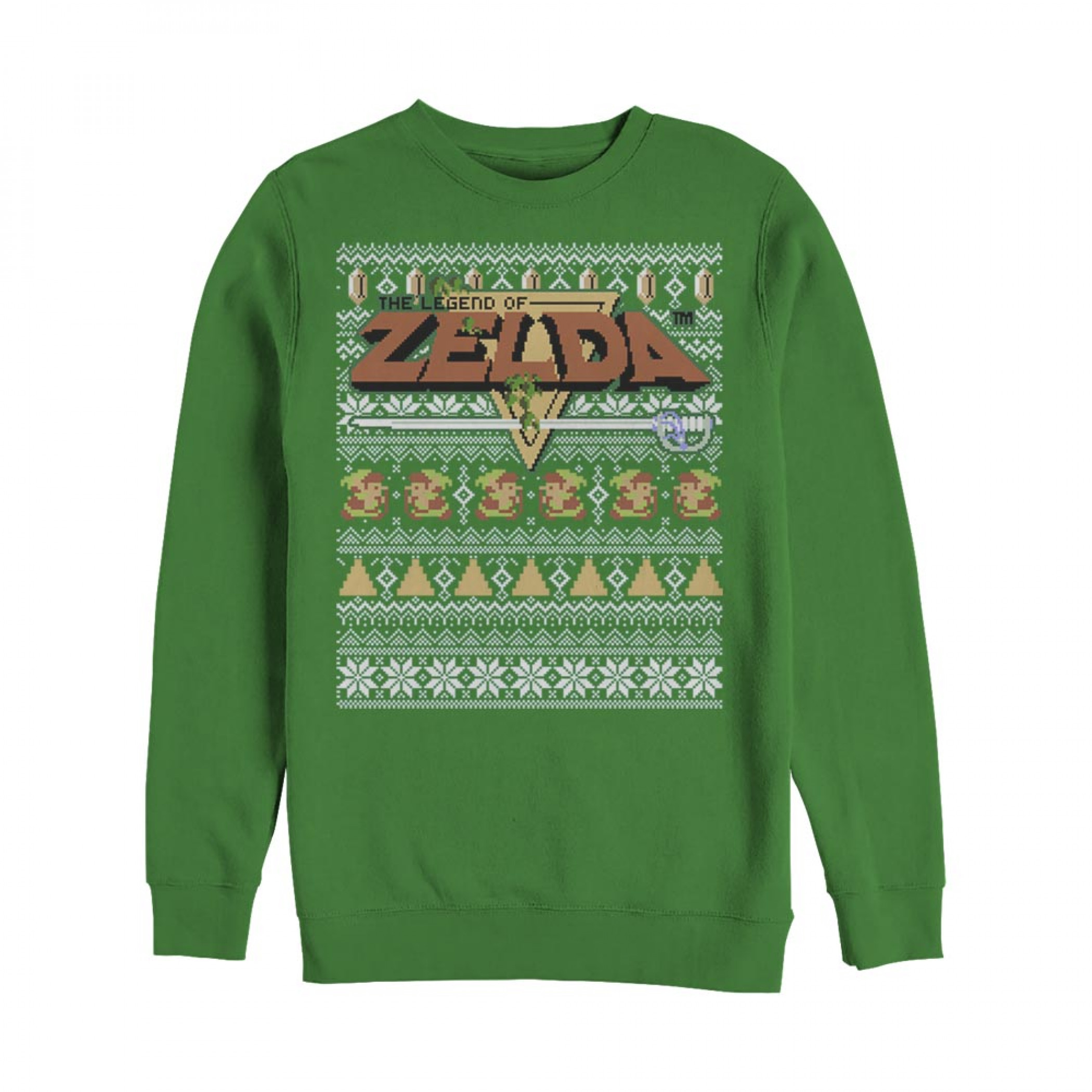 Nintendo Legend of Zelda Ugly Christmas Sweatshirt
