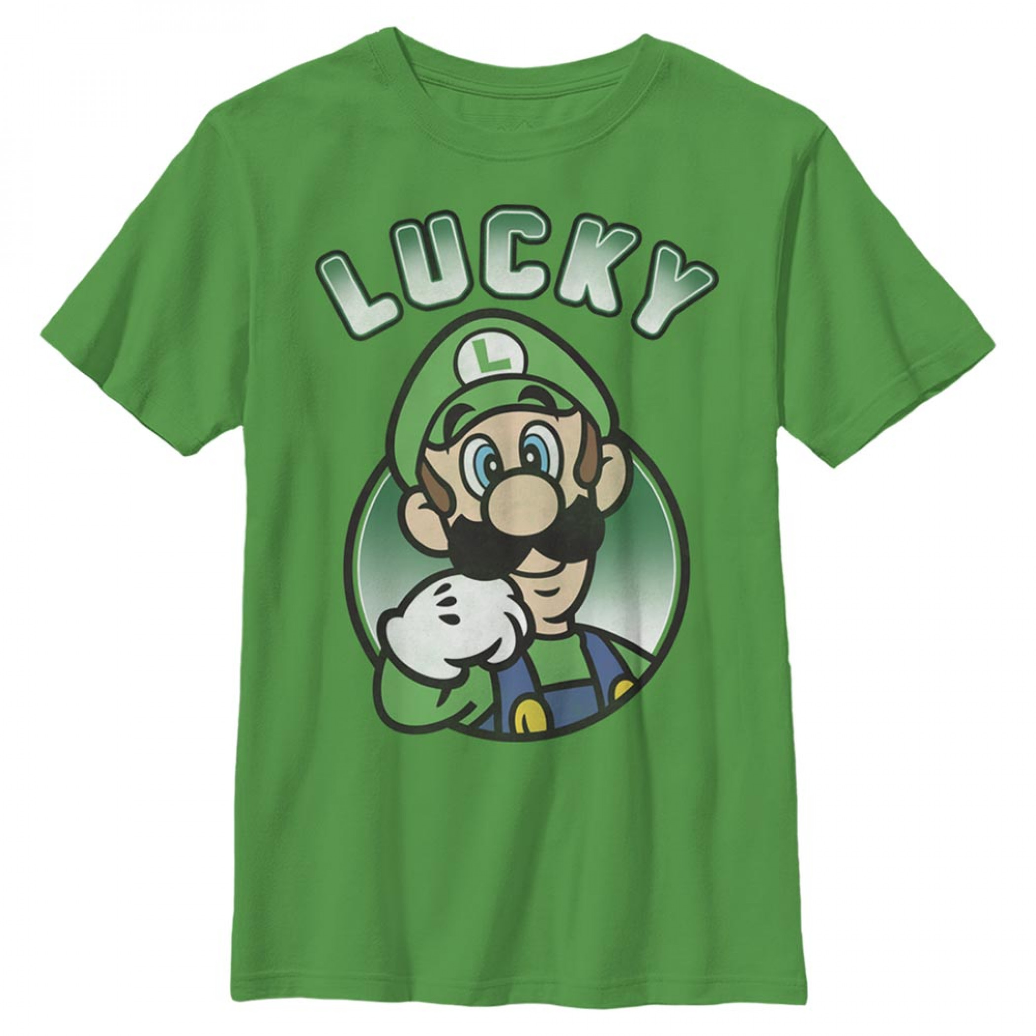 Super Mario Bros. Lucky Luigi Youth T-Shirt