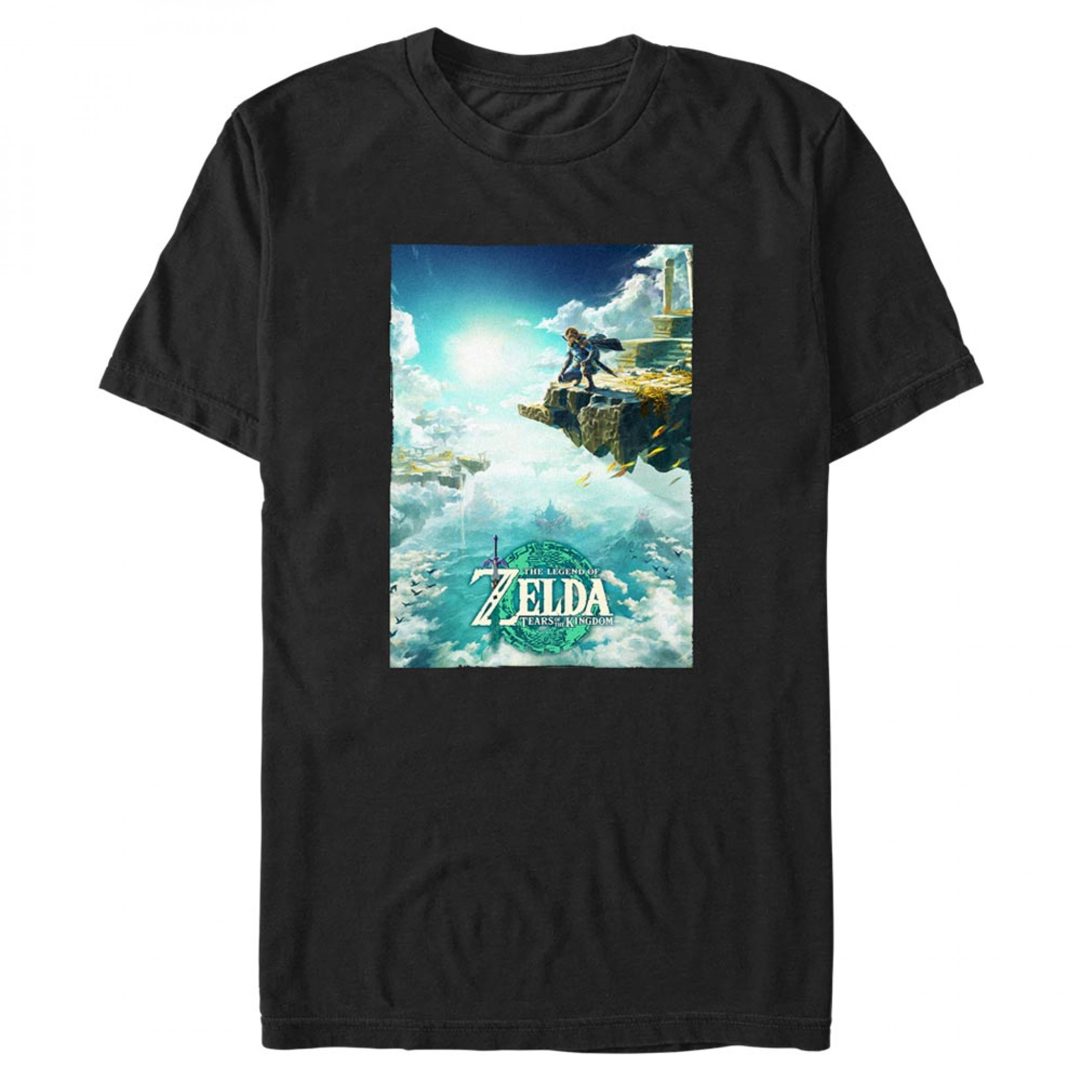 The Legend of Zelda Tears of The Kingdom Box Art T-Shirt