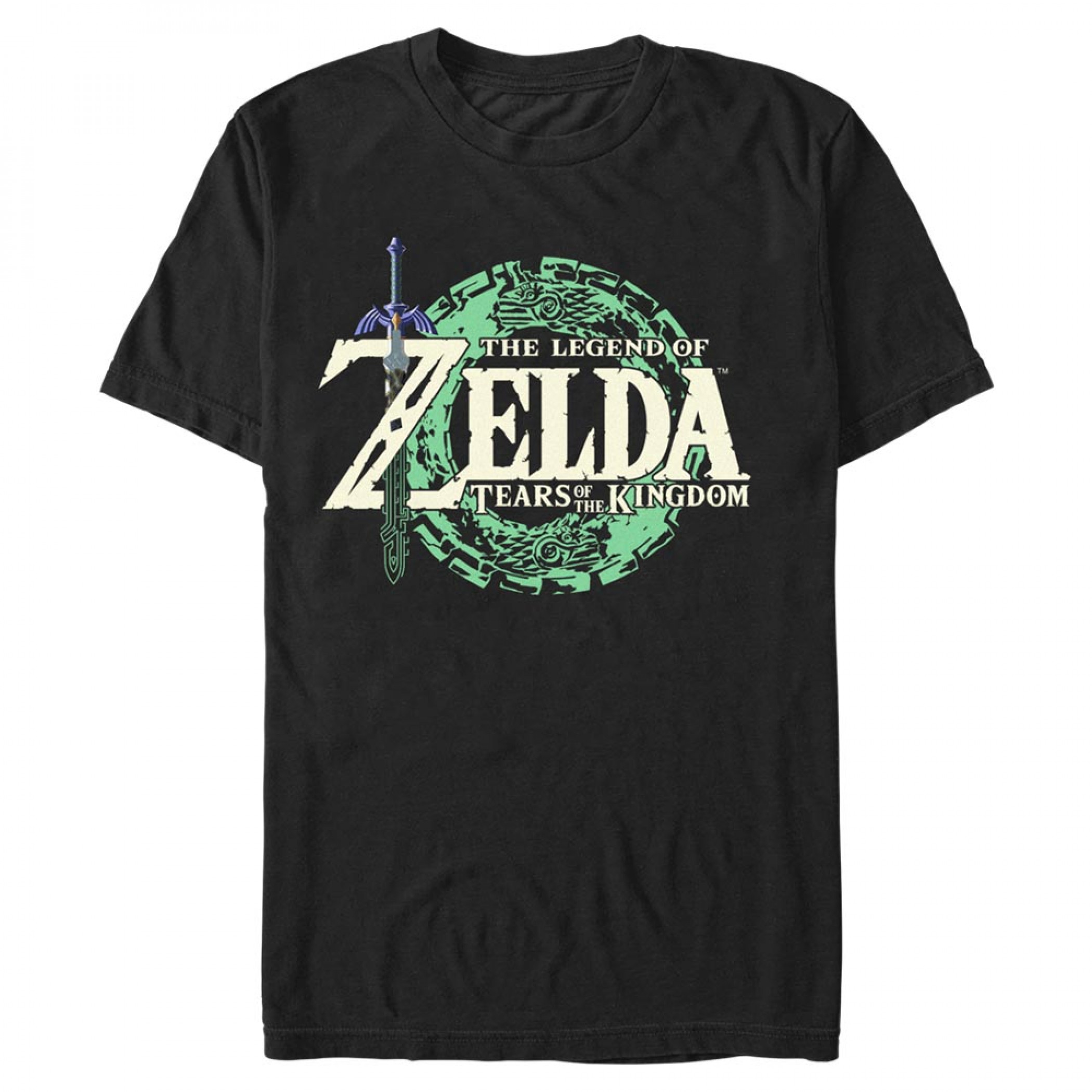 The Legend of Zelda Tears of The Kingdom Title Logo T-Shirt