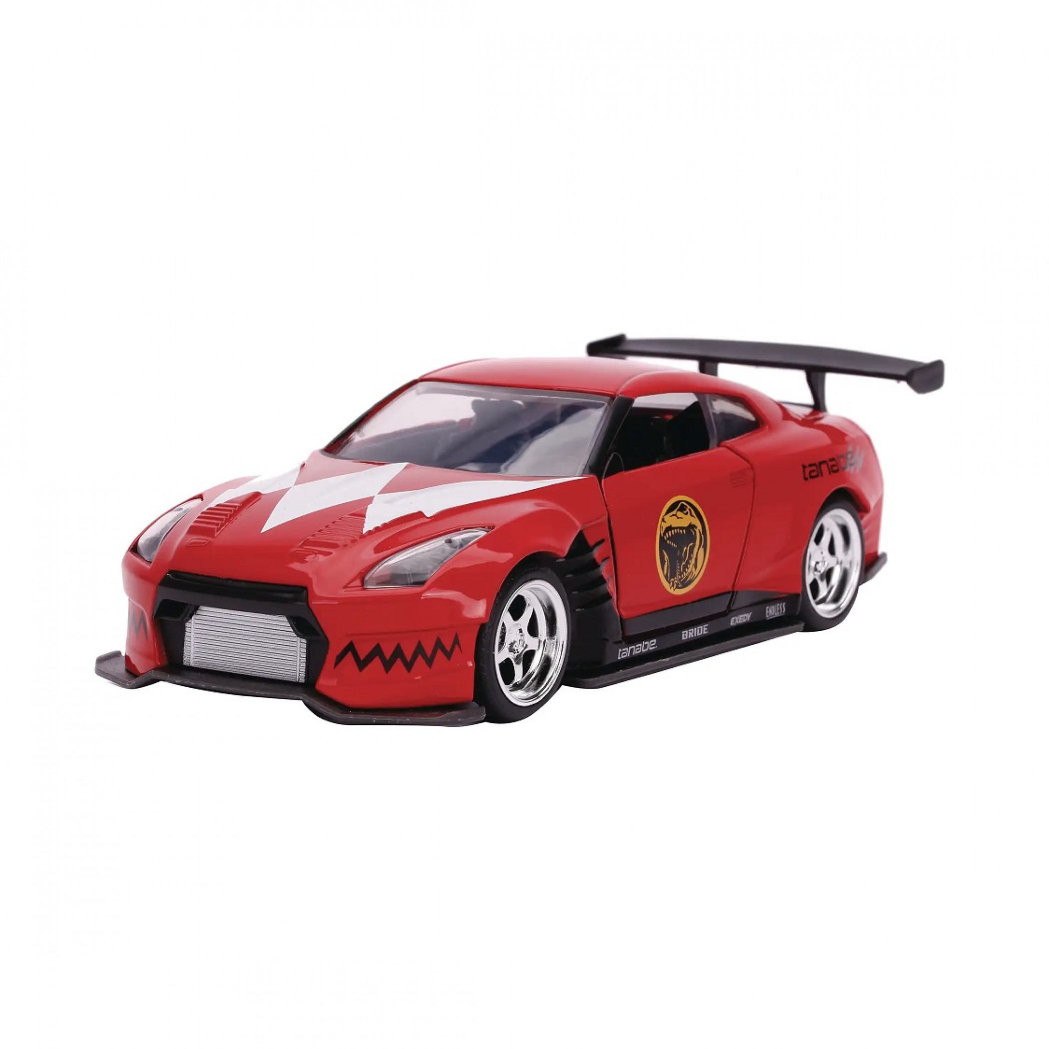 Power Rangers Nissan GT-R R35 Diecast Metal 5" Movie Car by Jada Toys