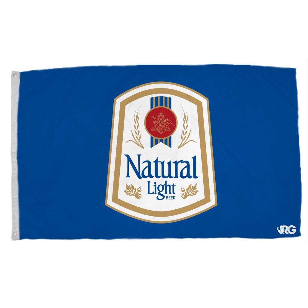Natural Light Rowdy Gentleman Vintage Flag