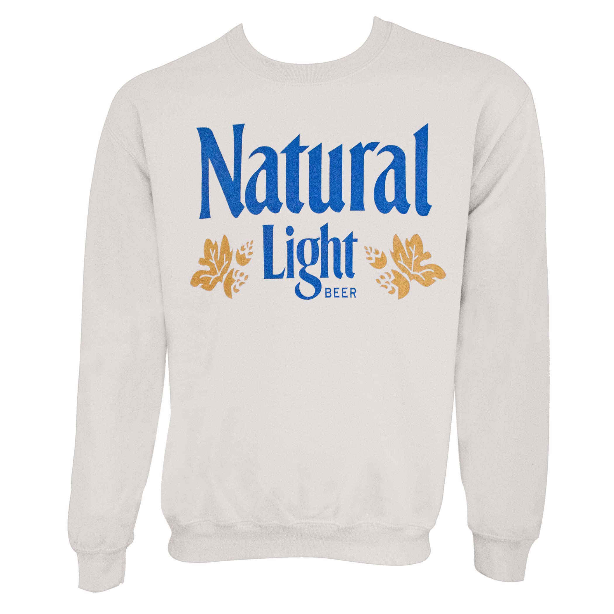 Natural Light Off-White Vintage Logo Crewneck Sweatshirt