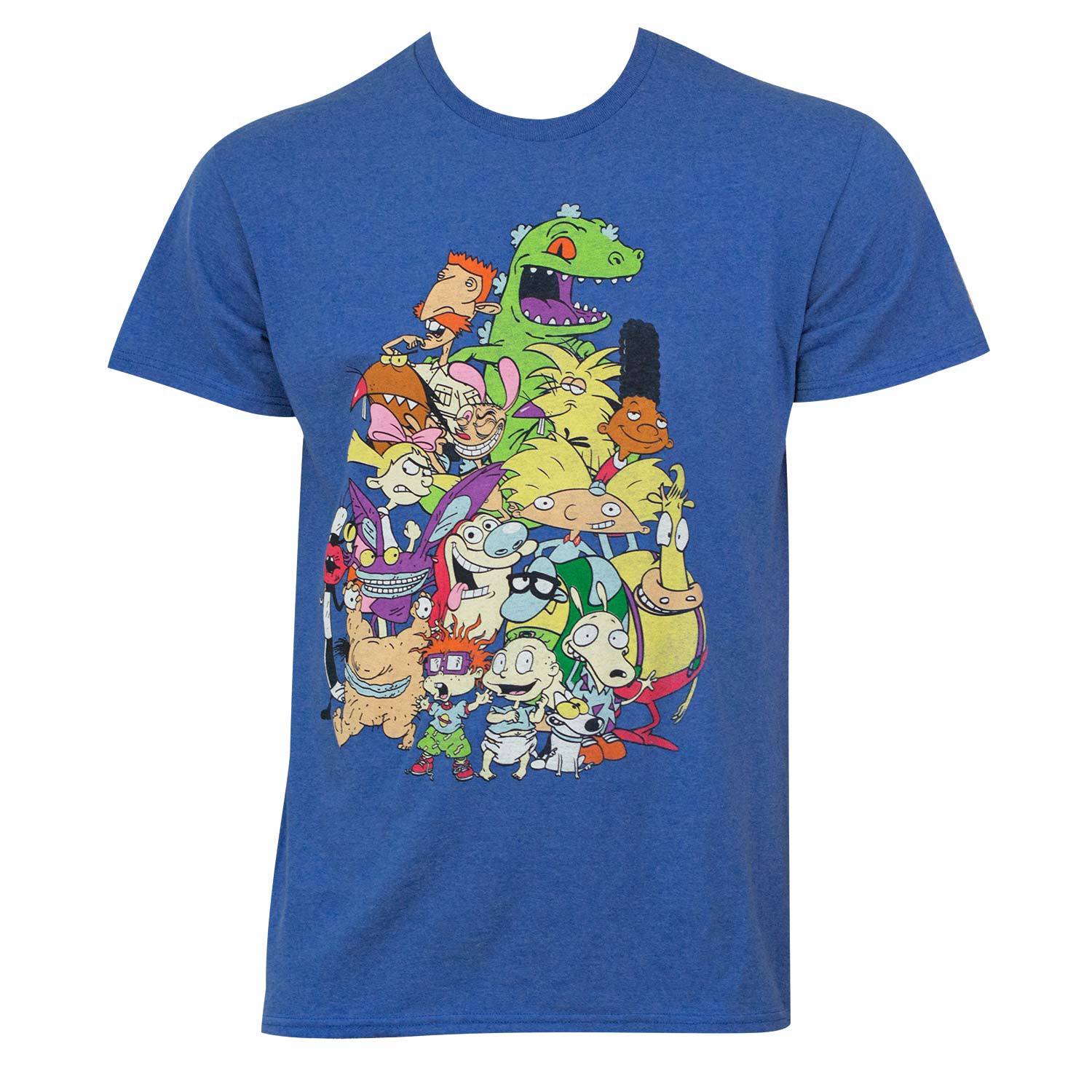 Nicktoons Blue Characters Tee Shirt