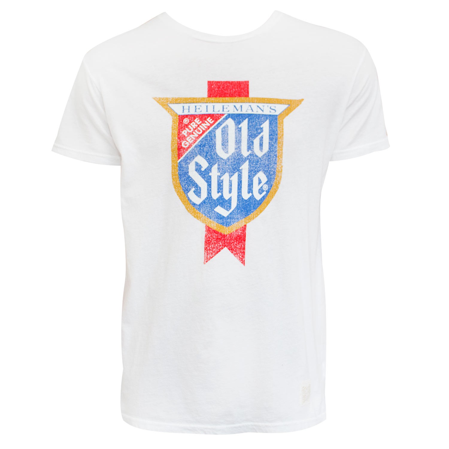 Old Style Retro Brand White Tee Shirt