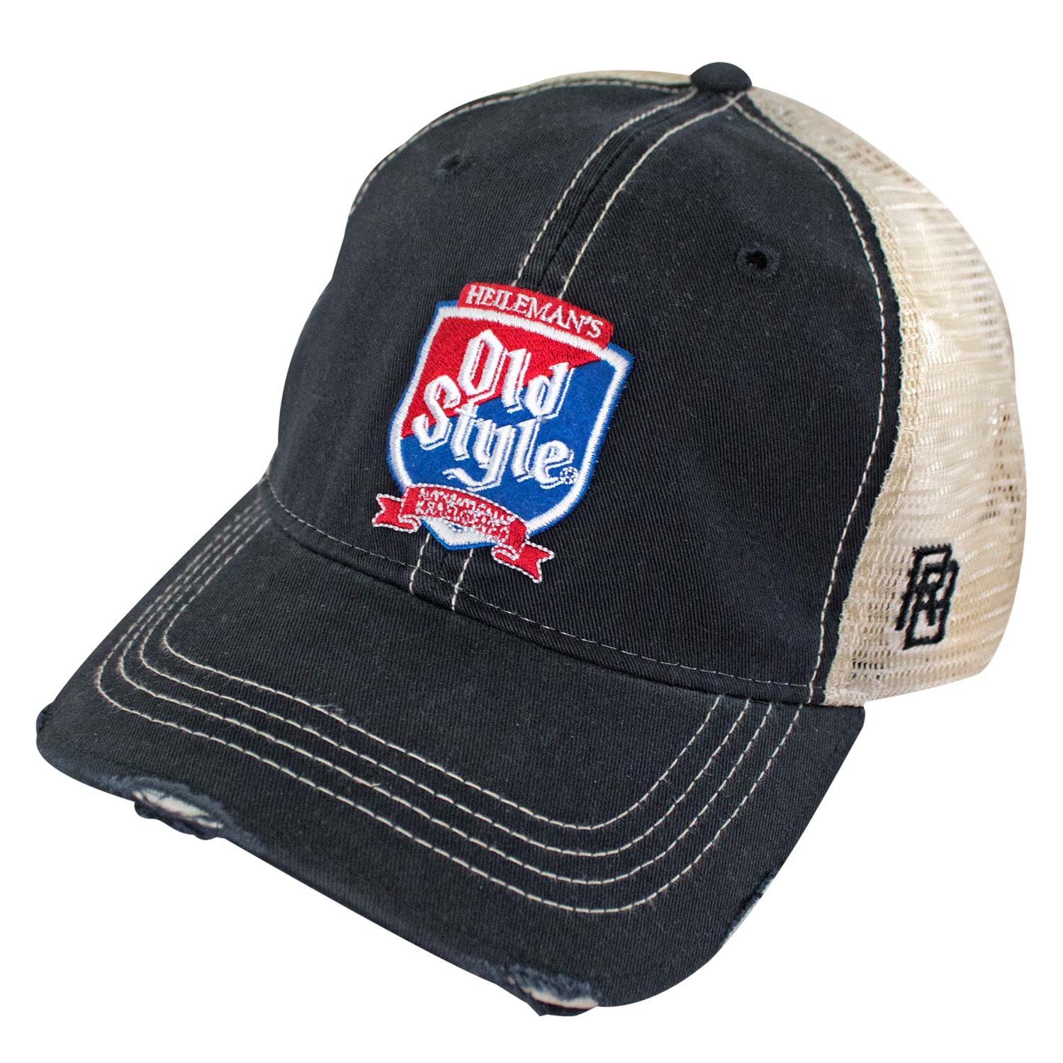 Old Style Shield Retro Brand Men's Trucker Hat