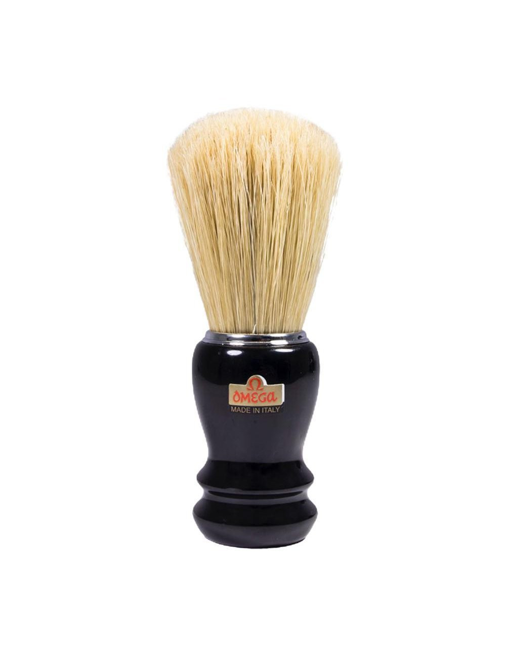 Product image 0 for Omega 20106 Boar Bristle Shaving Brush, Black Handle