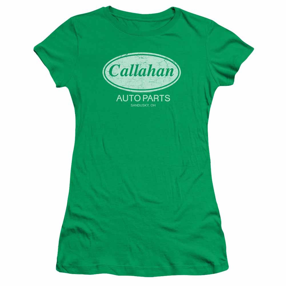 Tommy Boy Callahan Auto Green Juniors T-Shirt