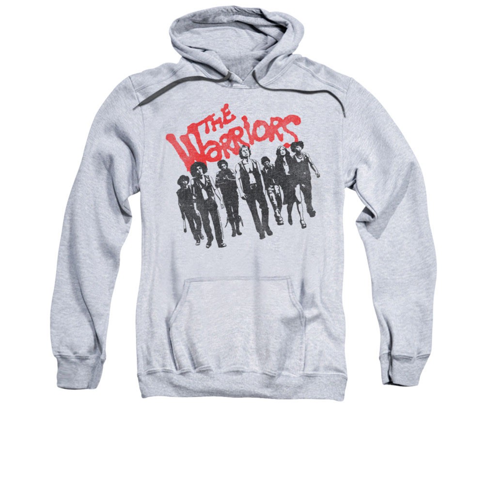 The Warriors Nine Gray Pullover Hoodie