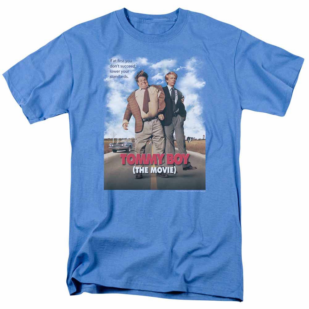 Tommy Boy Movie Poster Blue T-Shirt