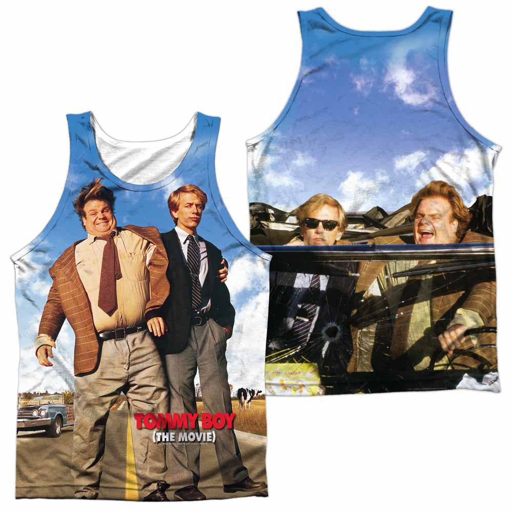 Tommy Boy Poster White Sublimation Tank Top