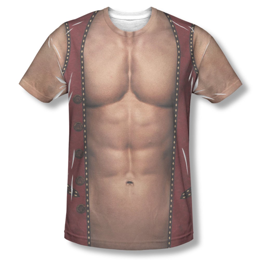 The Warriors Vest Costume Sublimation T-Shirt