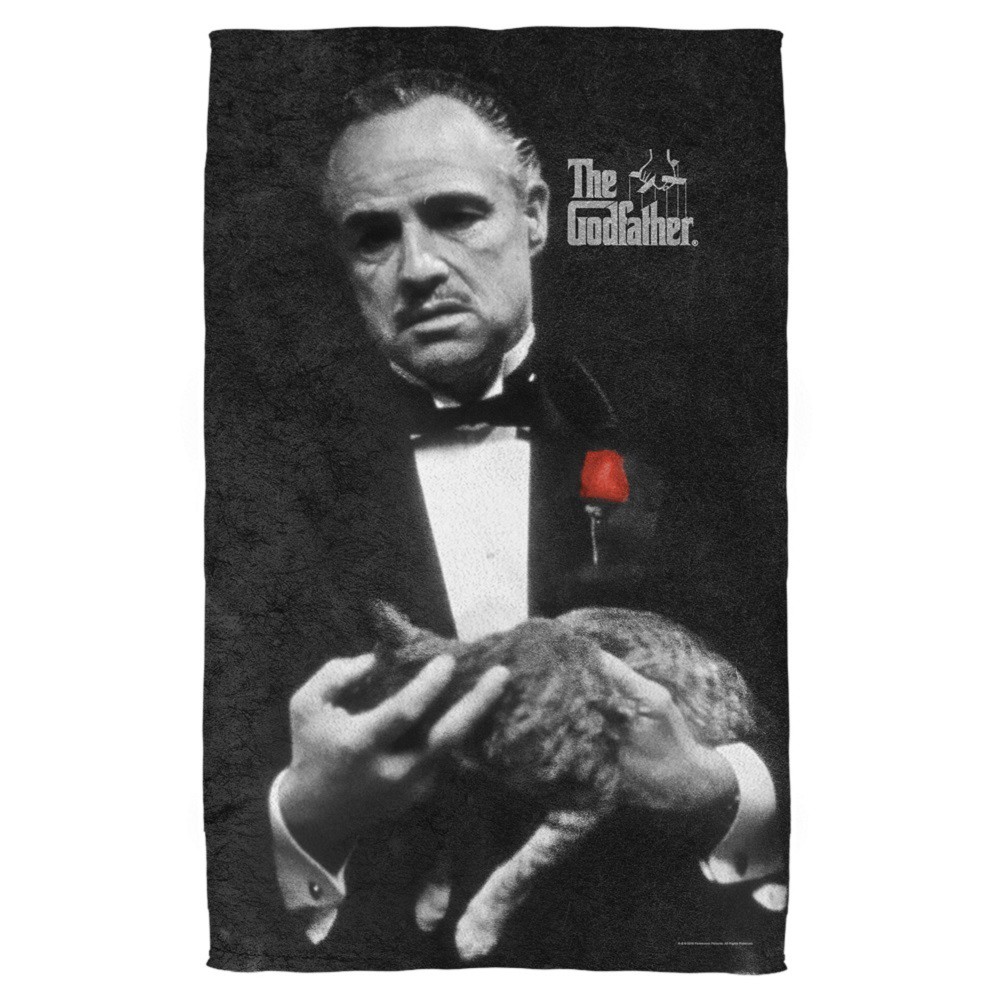 The Godfather Movie Poster Beach Towel