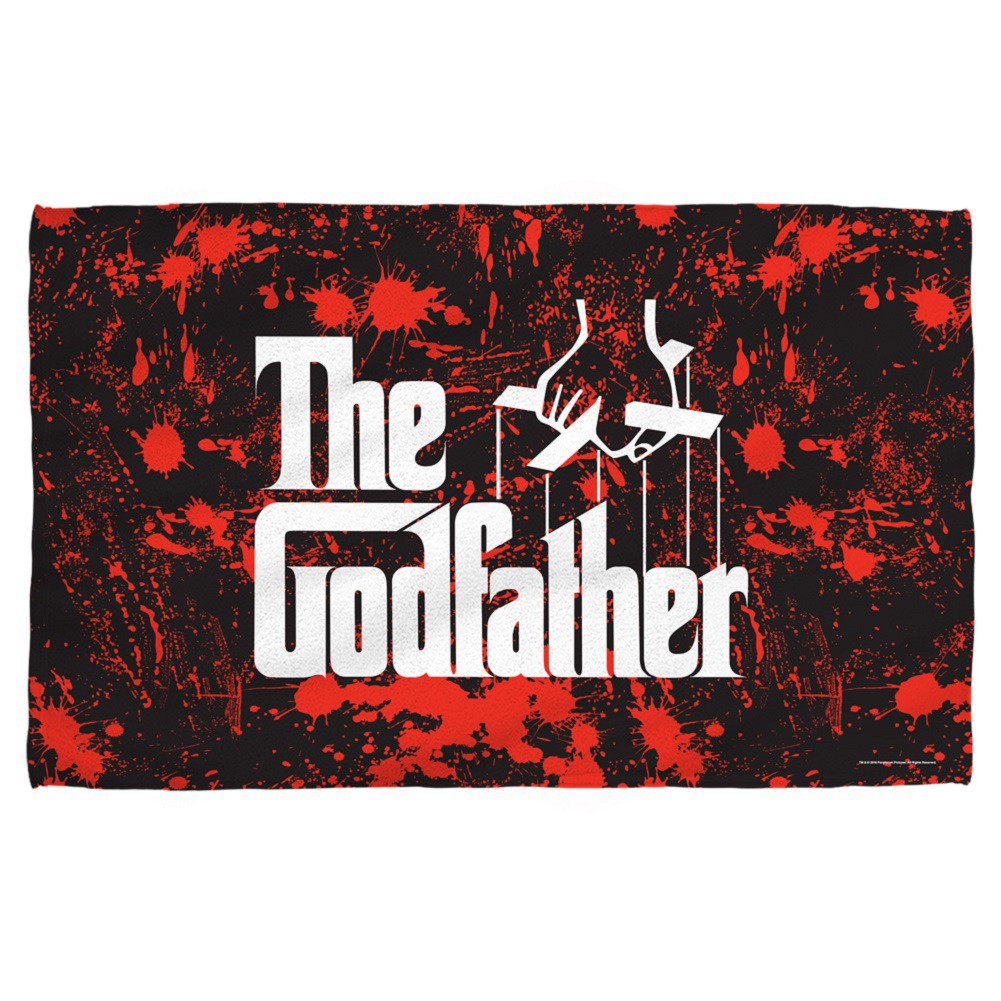 The Godfather Blood Splatter Beach Towel