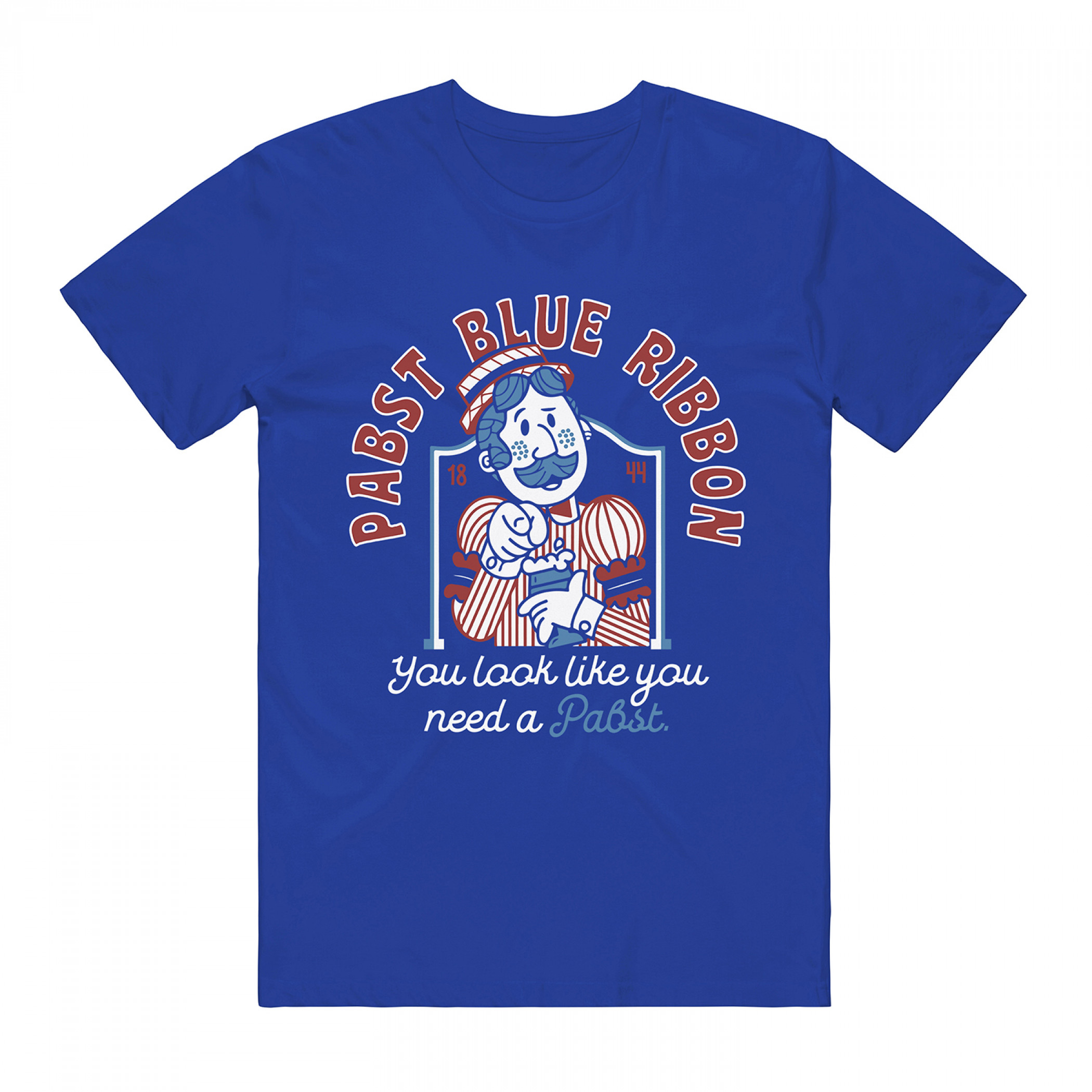 Blue Ribbon Look Like You A Pabst T-Shirt