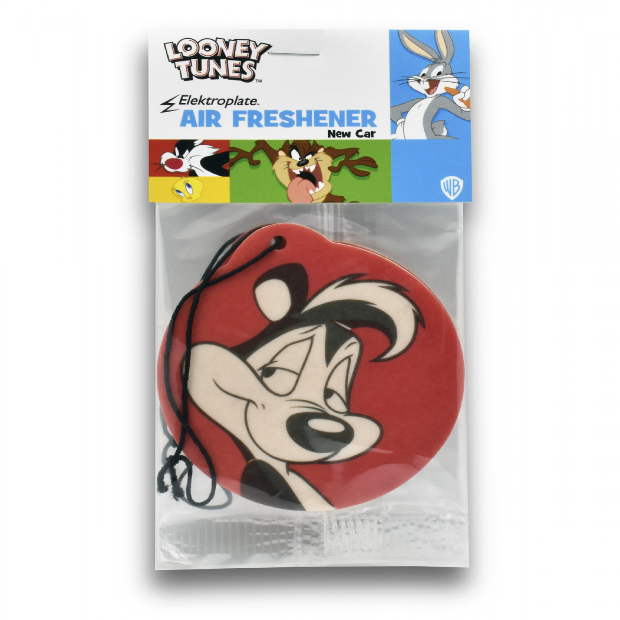 Looney Tunes Pepe Le Pew Air Freshener New Car Scent 2-Pack