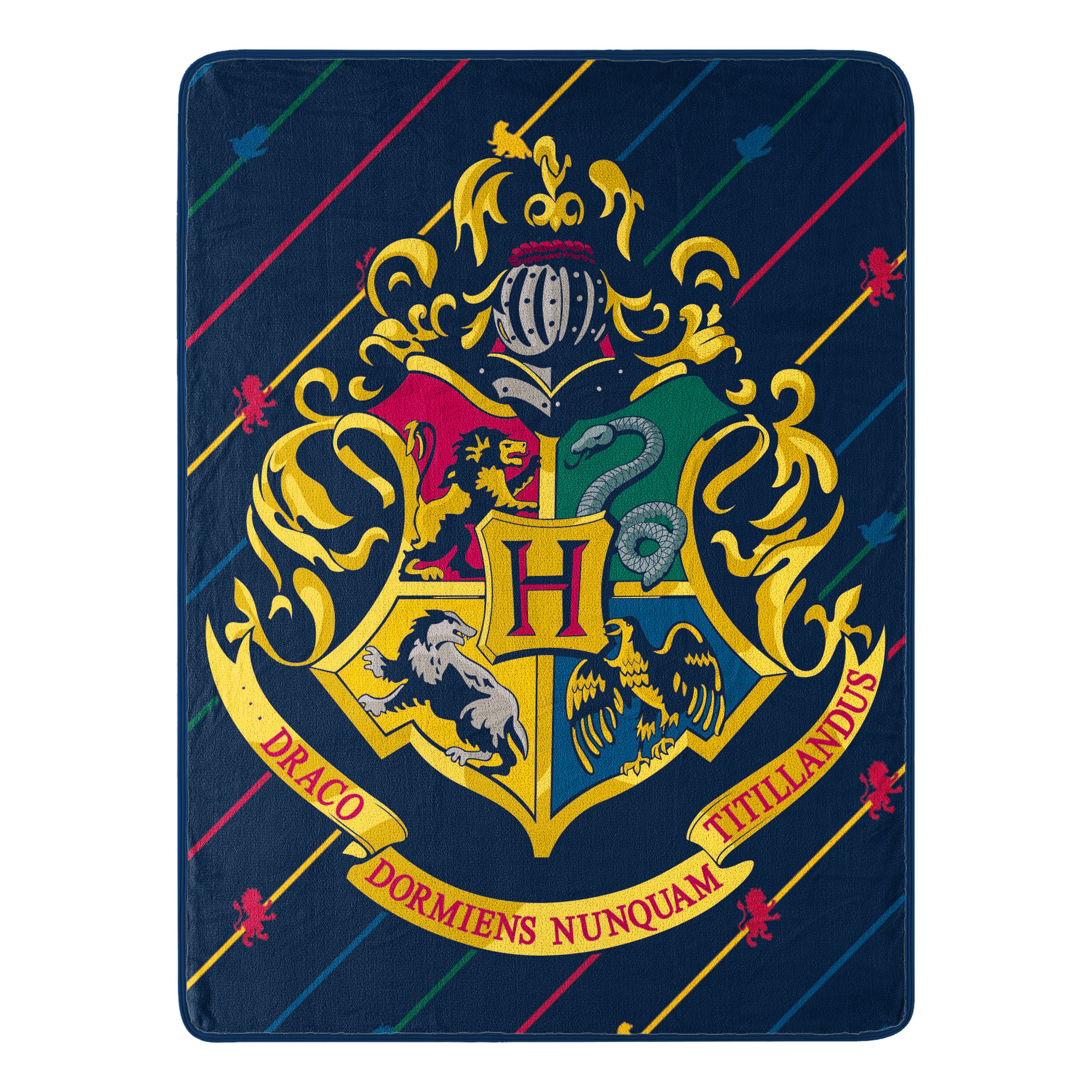 Harry Potter House Pinstripes 46x60 Micro Raschel Throw Blanket