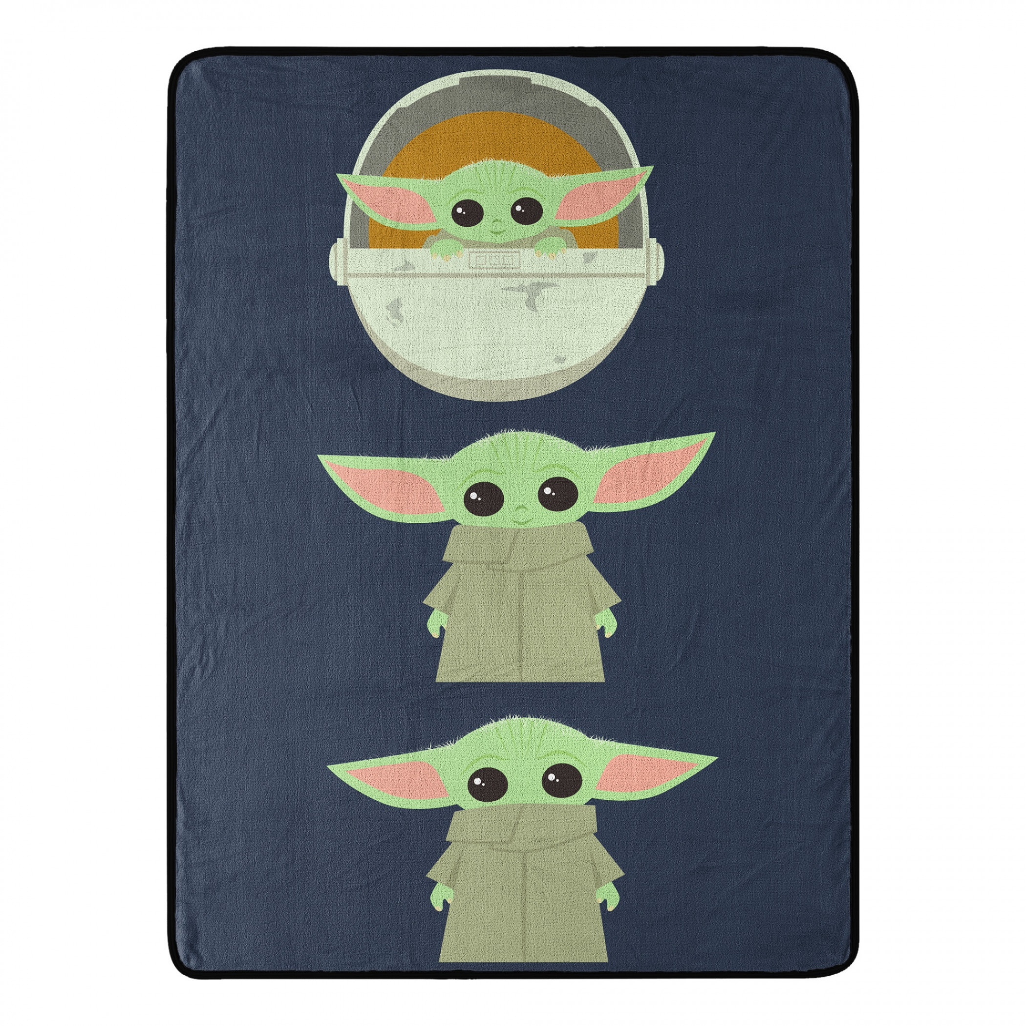 Star Wars The Child Grogu Expressions 46 X 60 Silk Touch Throw